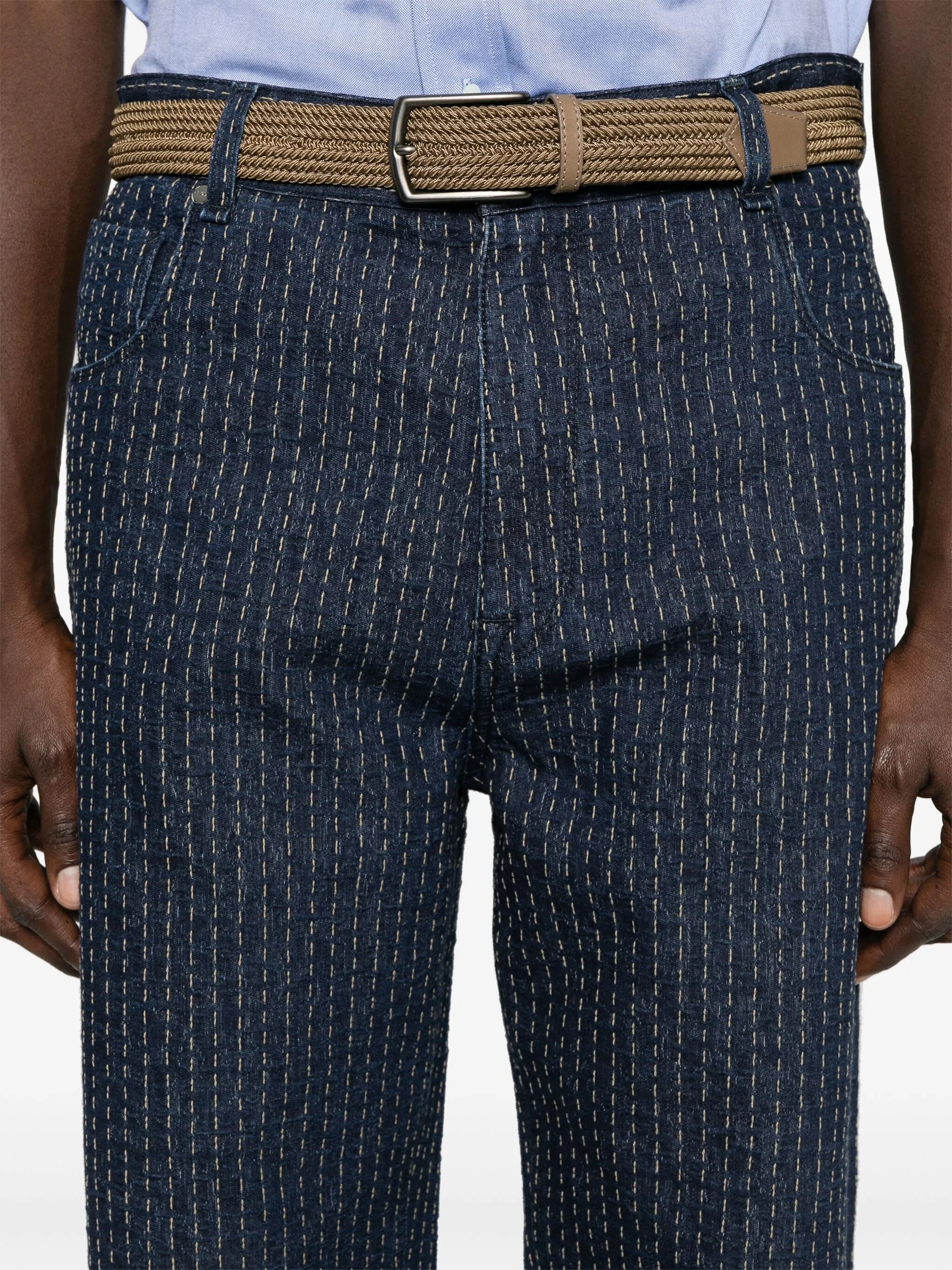 topstitching jeans