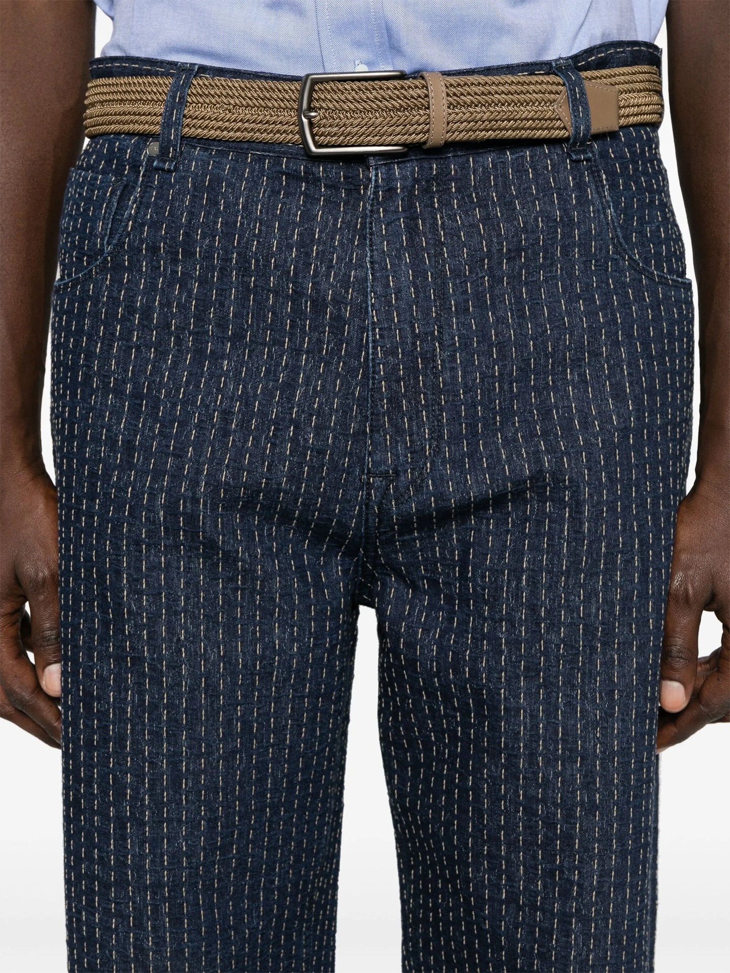 topstitching jeans