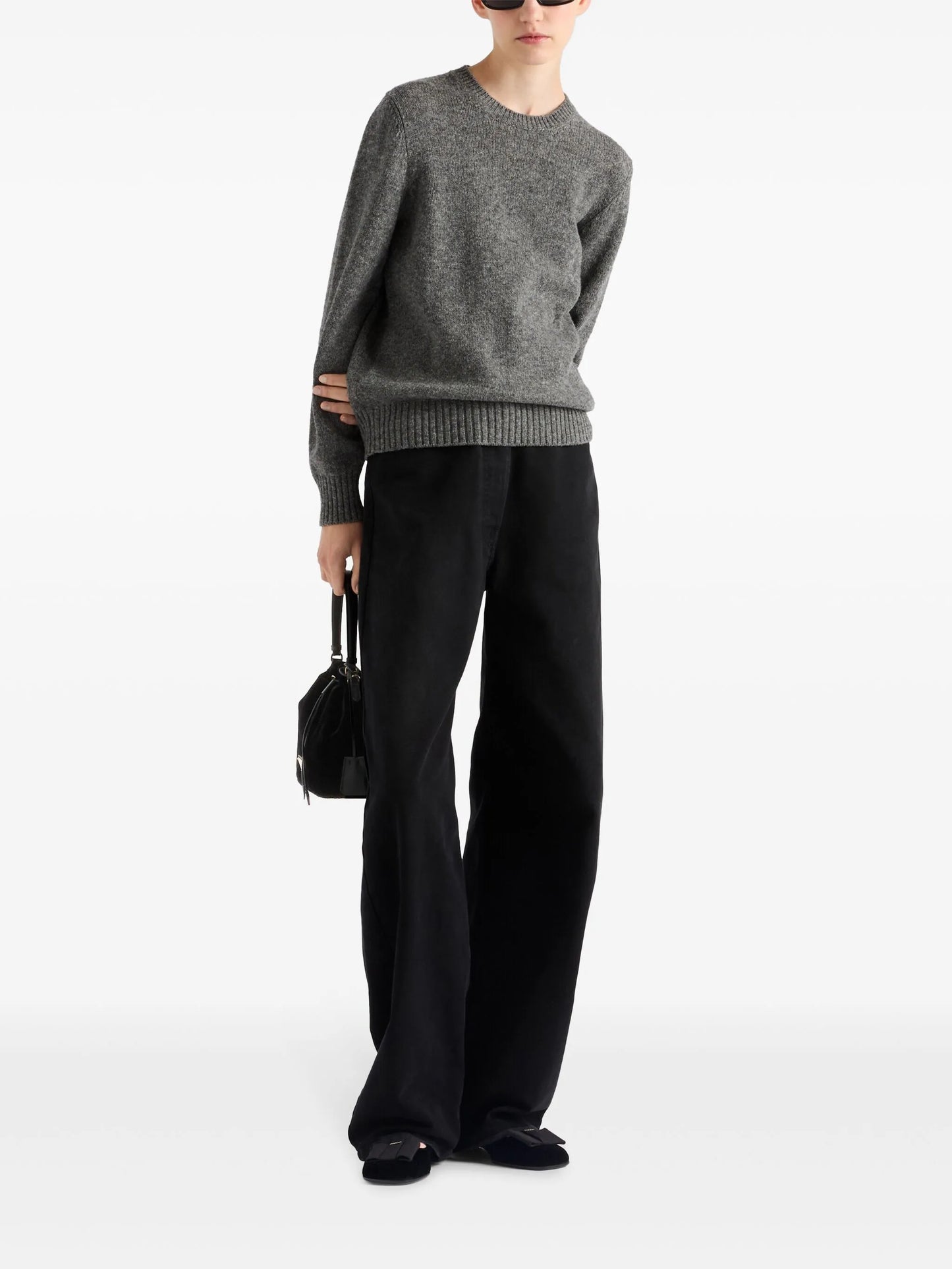 wide-leg jeans