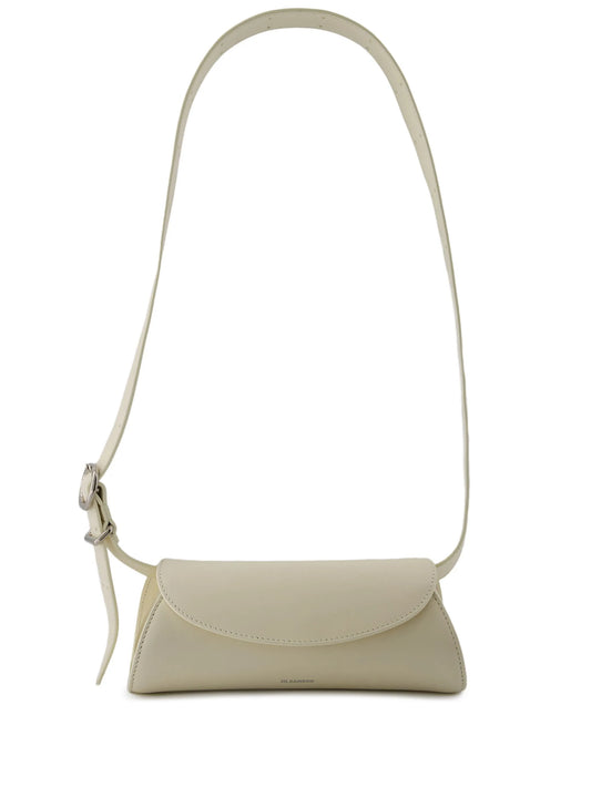 Cannolo leather shoulder bag