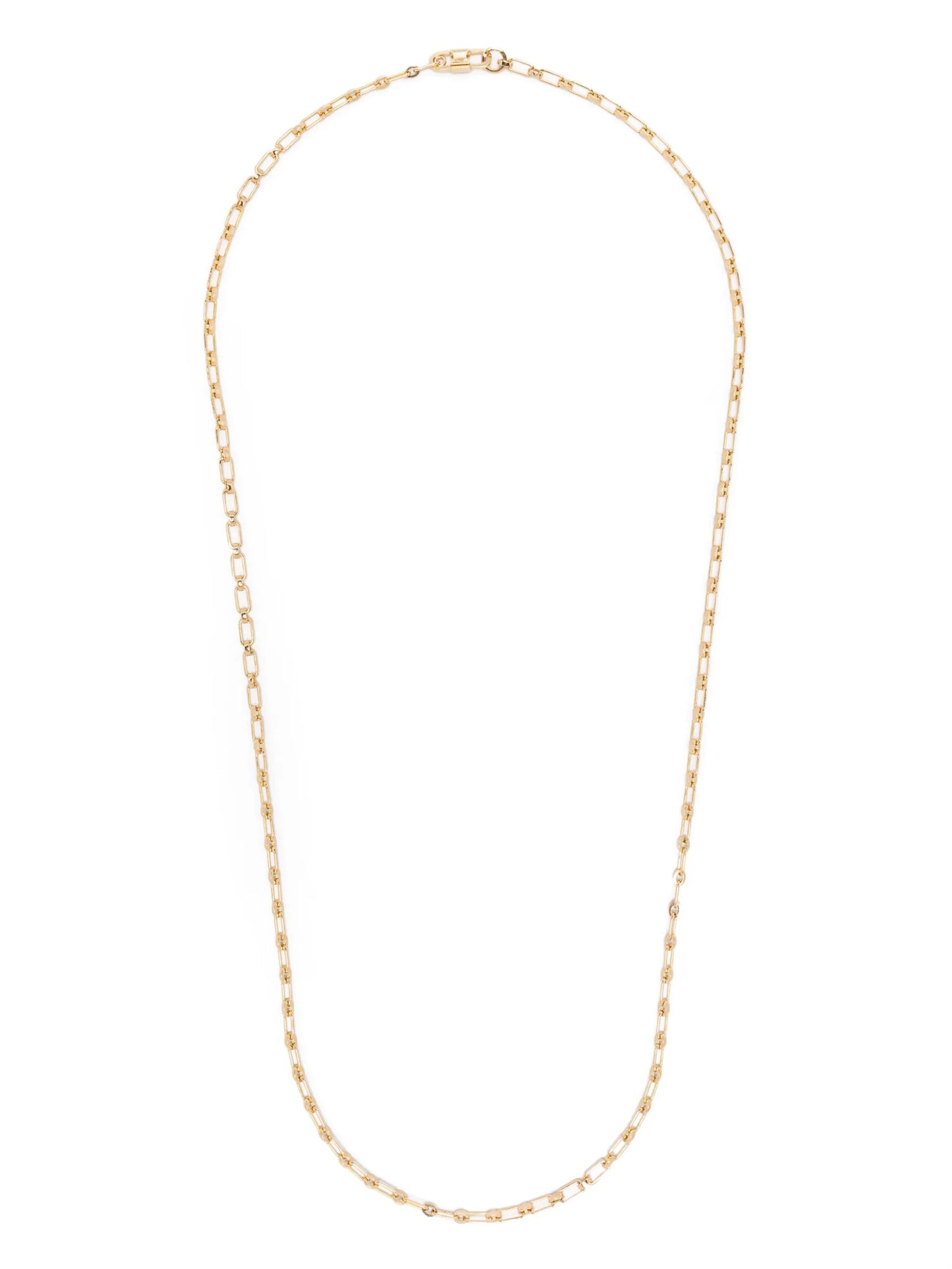 18K yellow gold 77 chain-link necklace