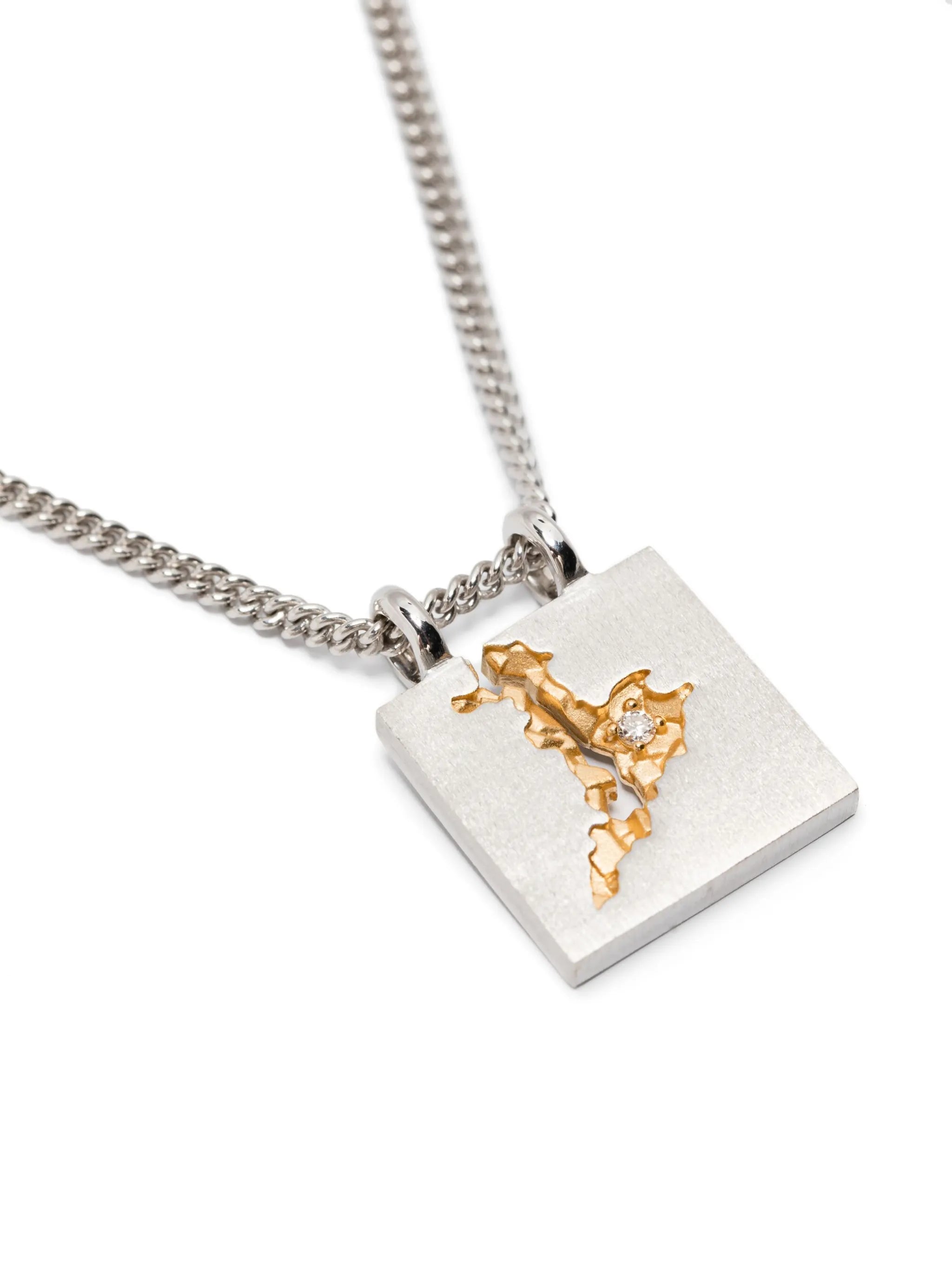 Mined necklace
