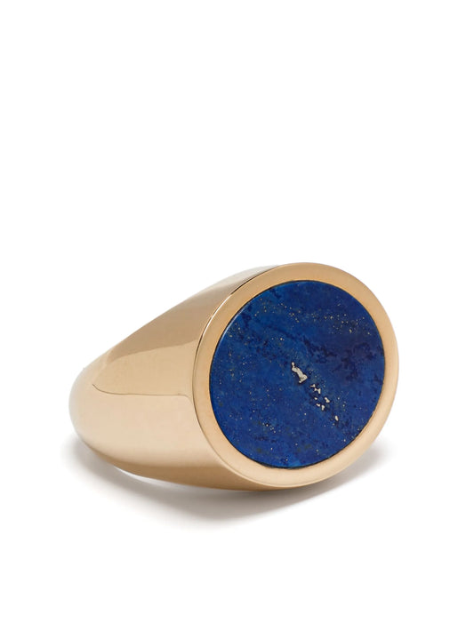 18K yellow gold Lapis Lazuli ring