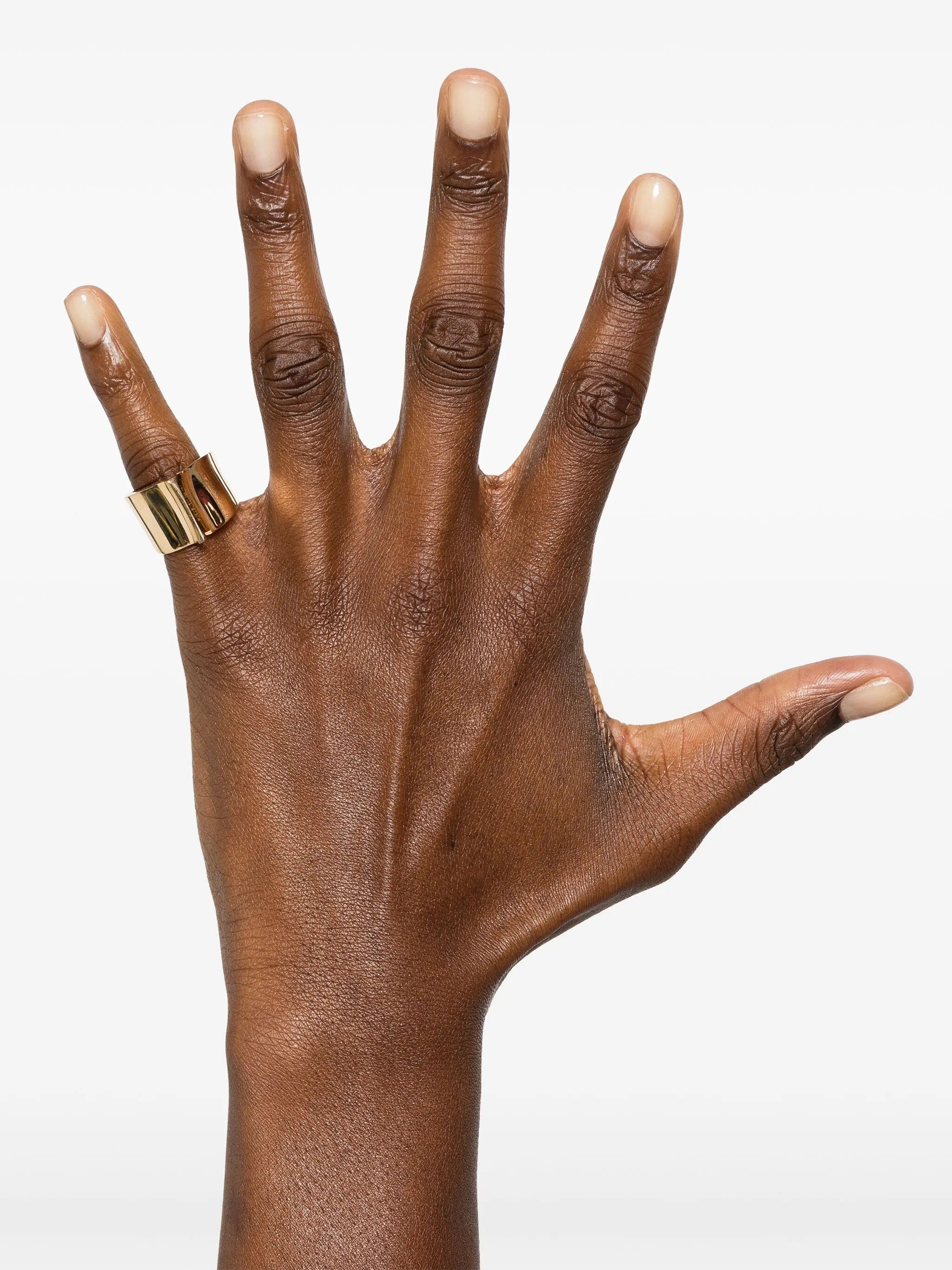 18CT yellow gold Broken ring