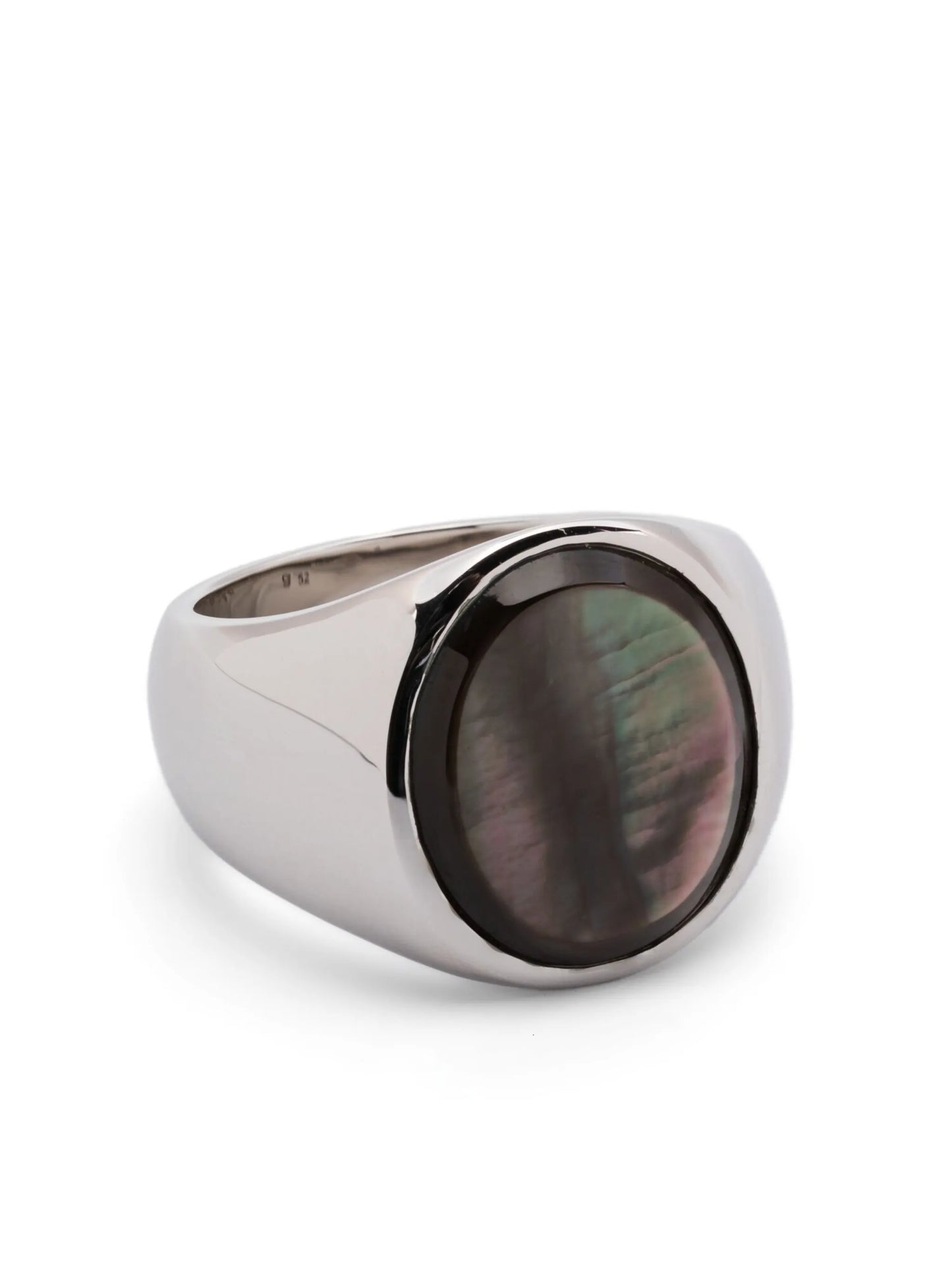 Oval signet ring
