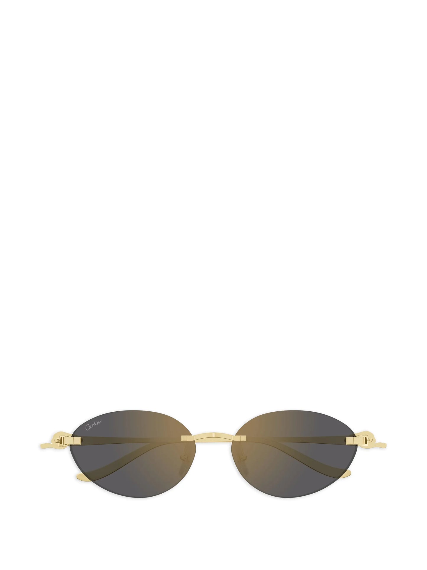 oval-frame sunglasses