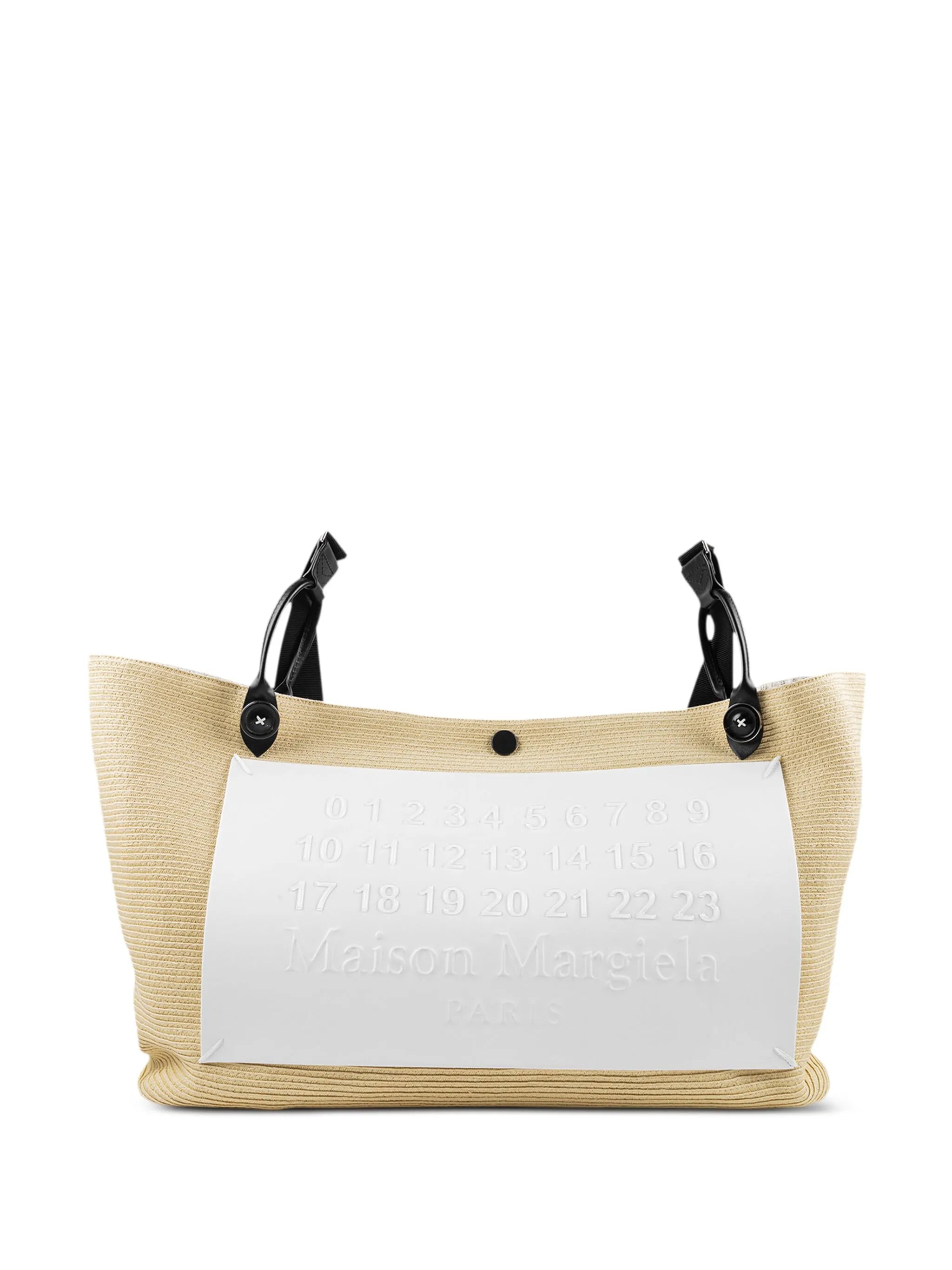 logo-patch tote bag