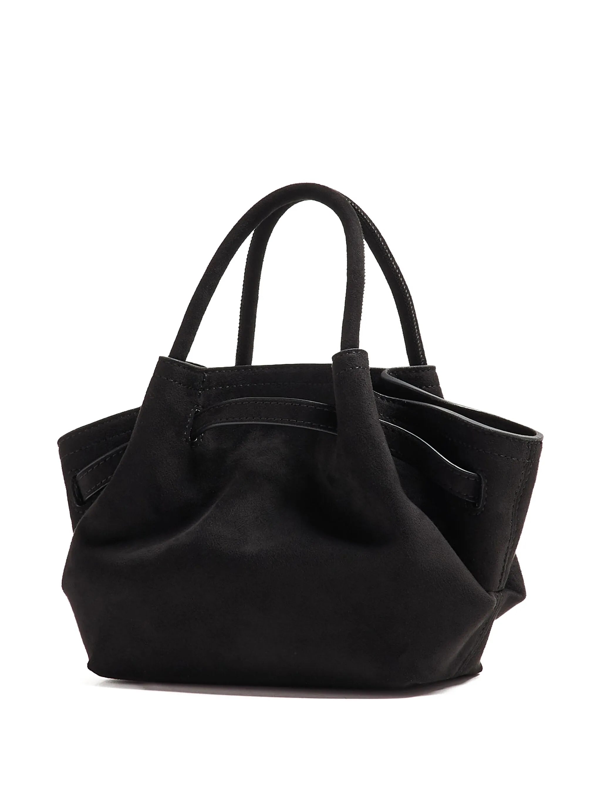 Hana slouchy suede shoulder bag