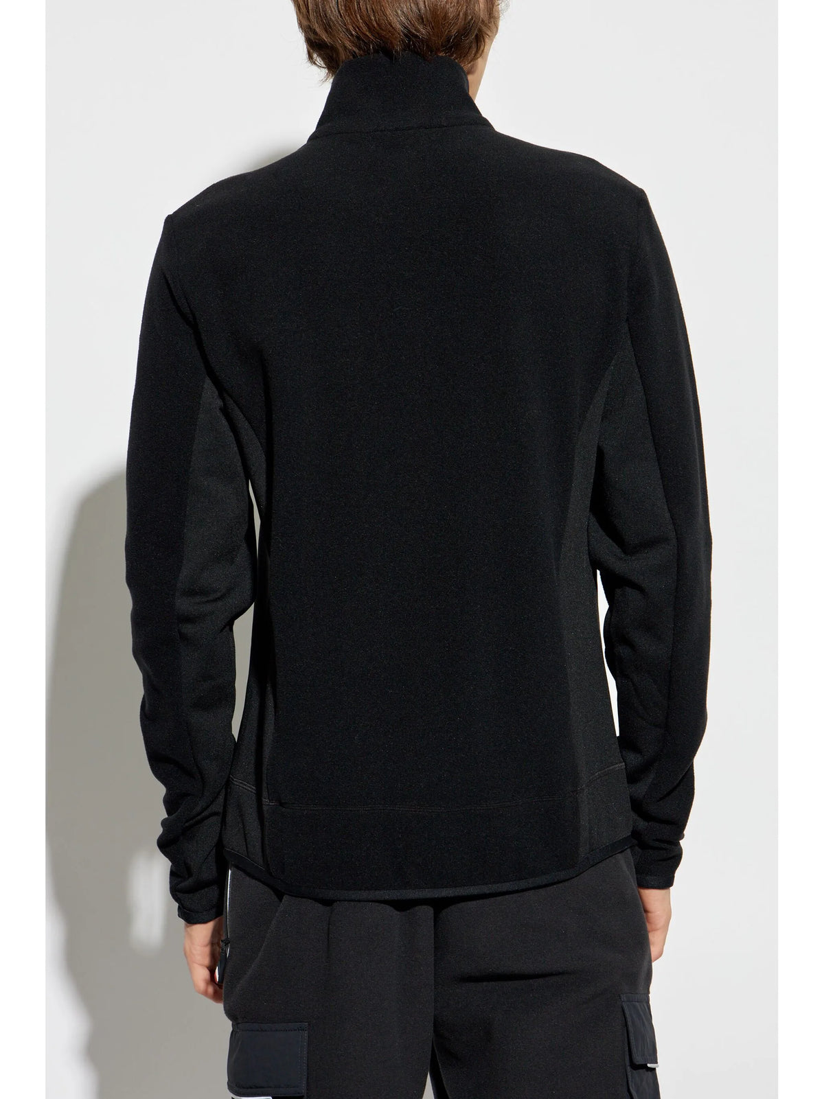 half-zip fleece sweatshirt