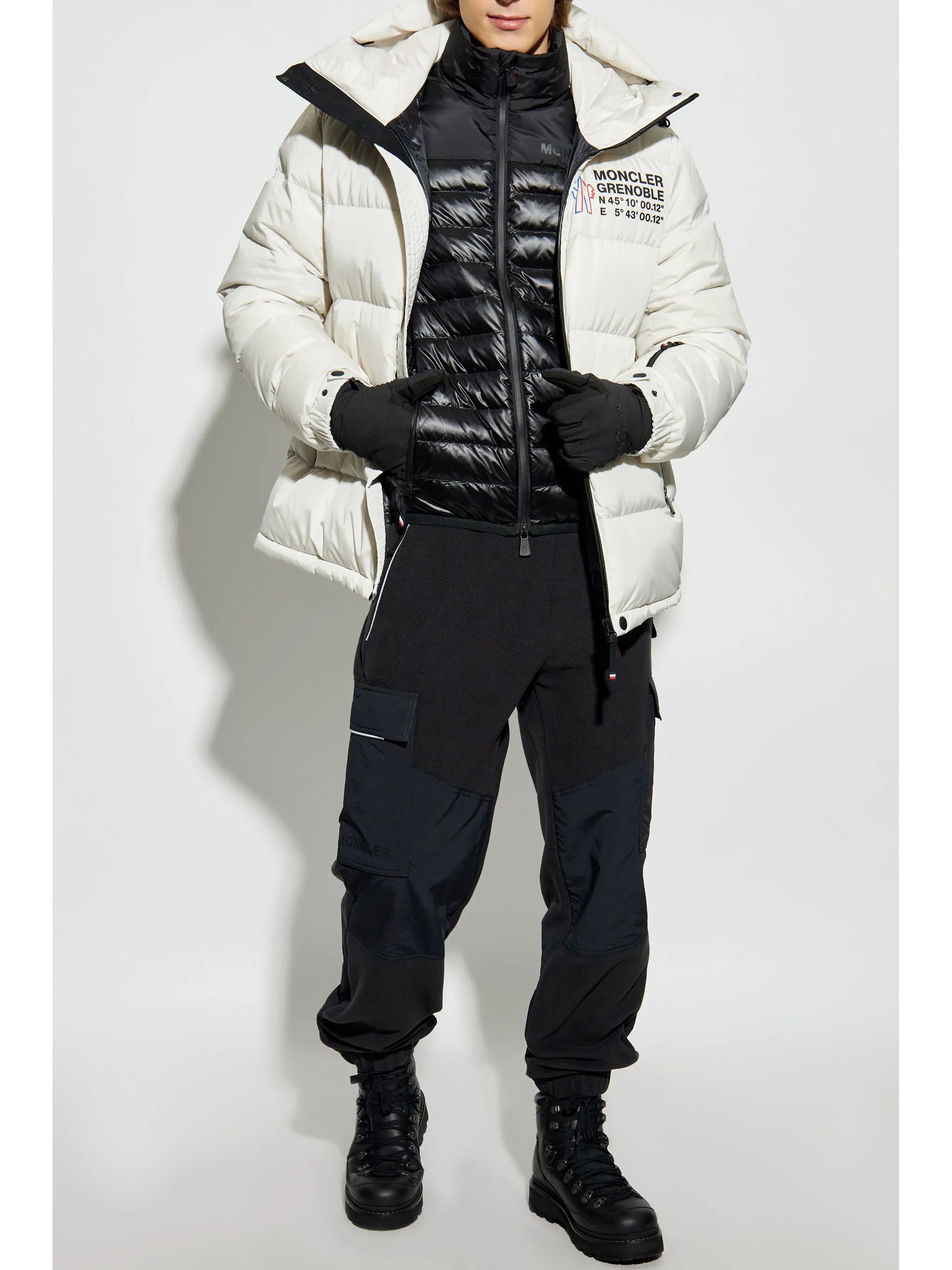 padded Polartec® zip-up jacket