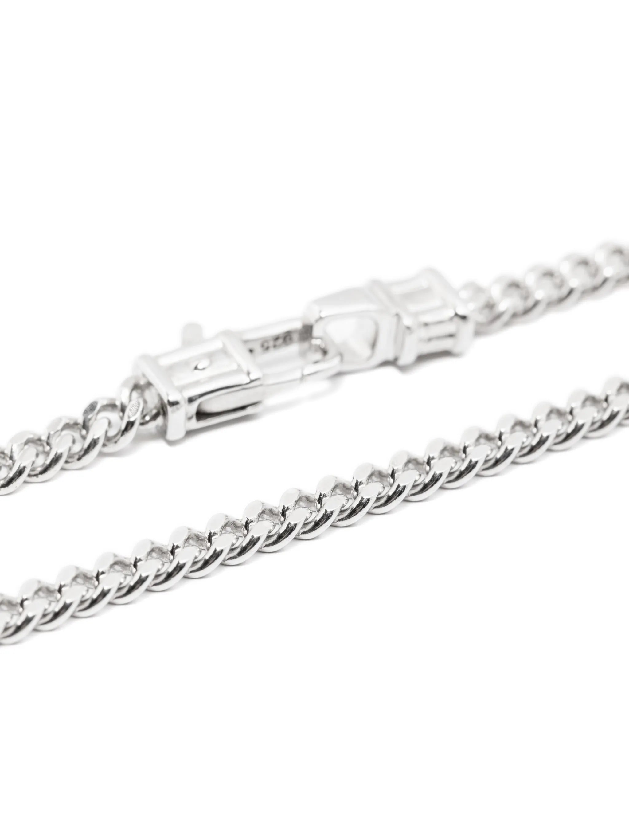 M curb chain bracelet