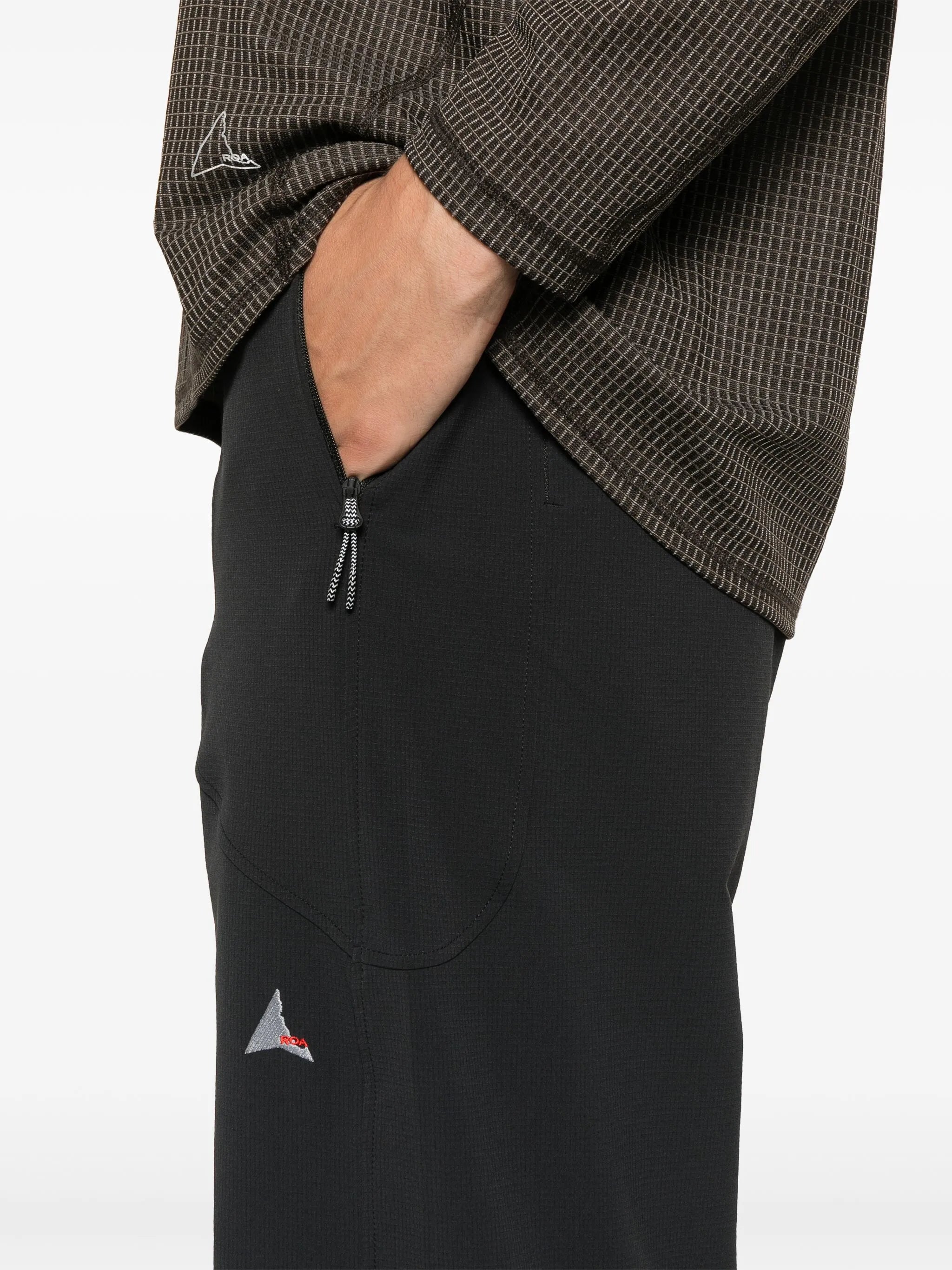 stretch track pants