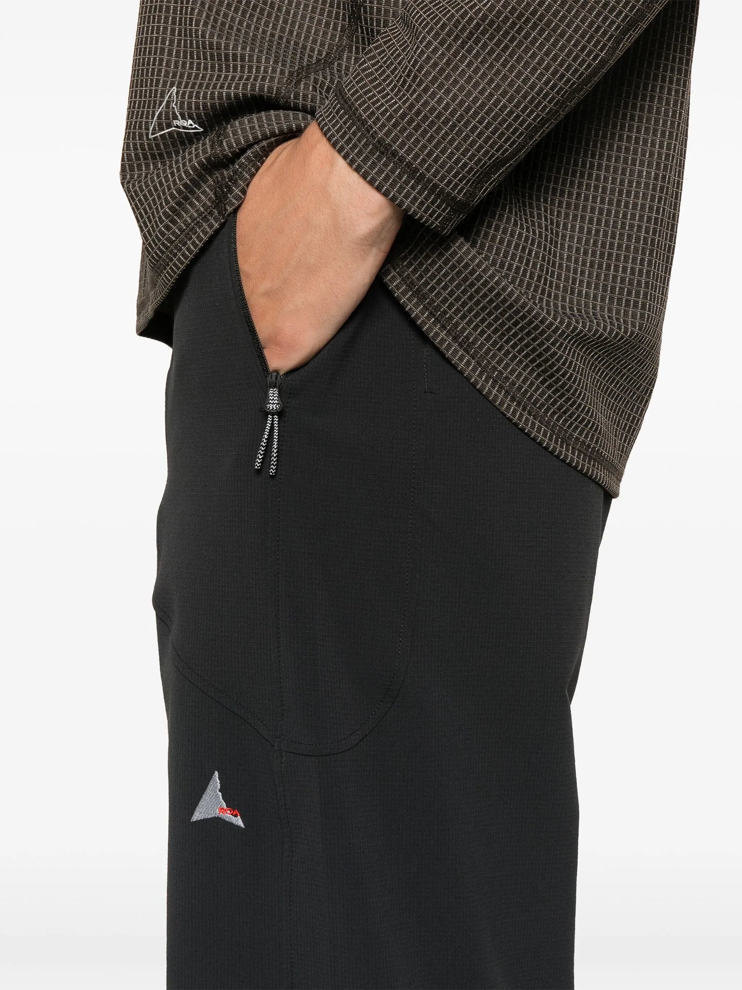 stretch track pants