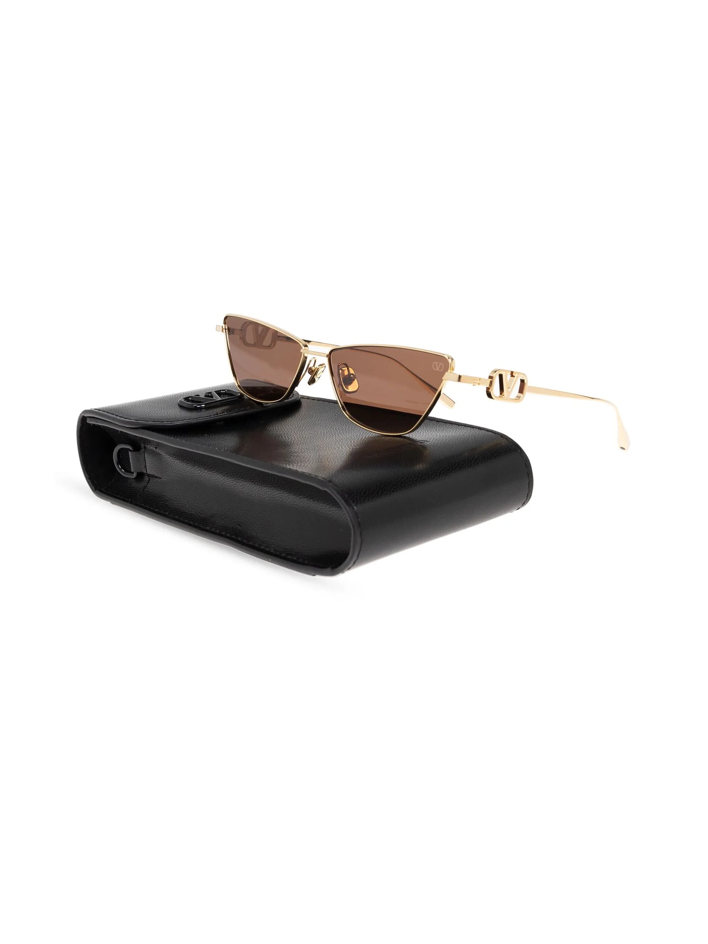 VLogo Sign cat-eye sunglasses