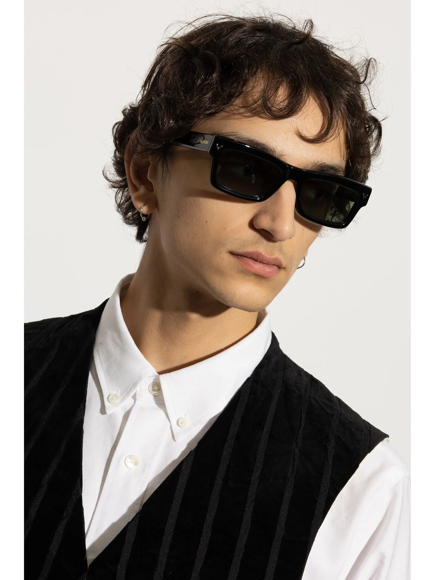 square-frame sunglasses