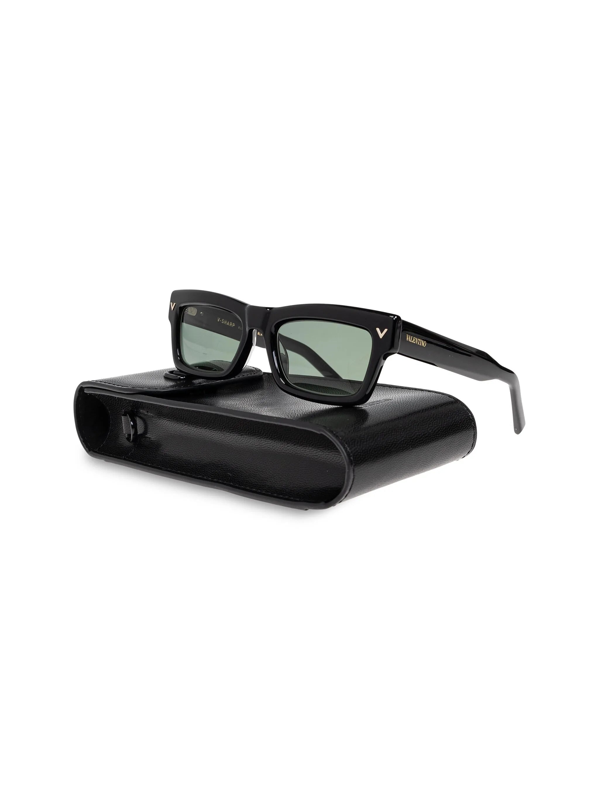 square-frame sunglasses
