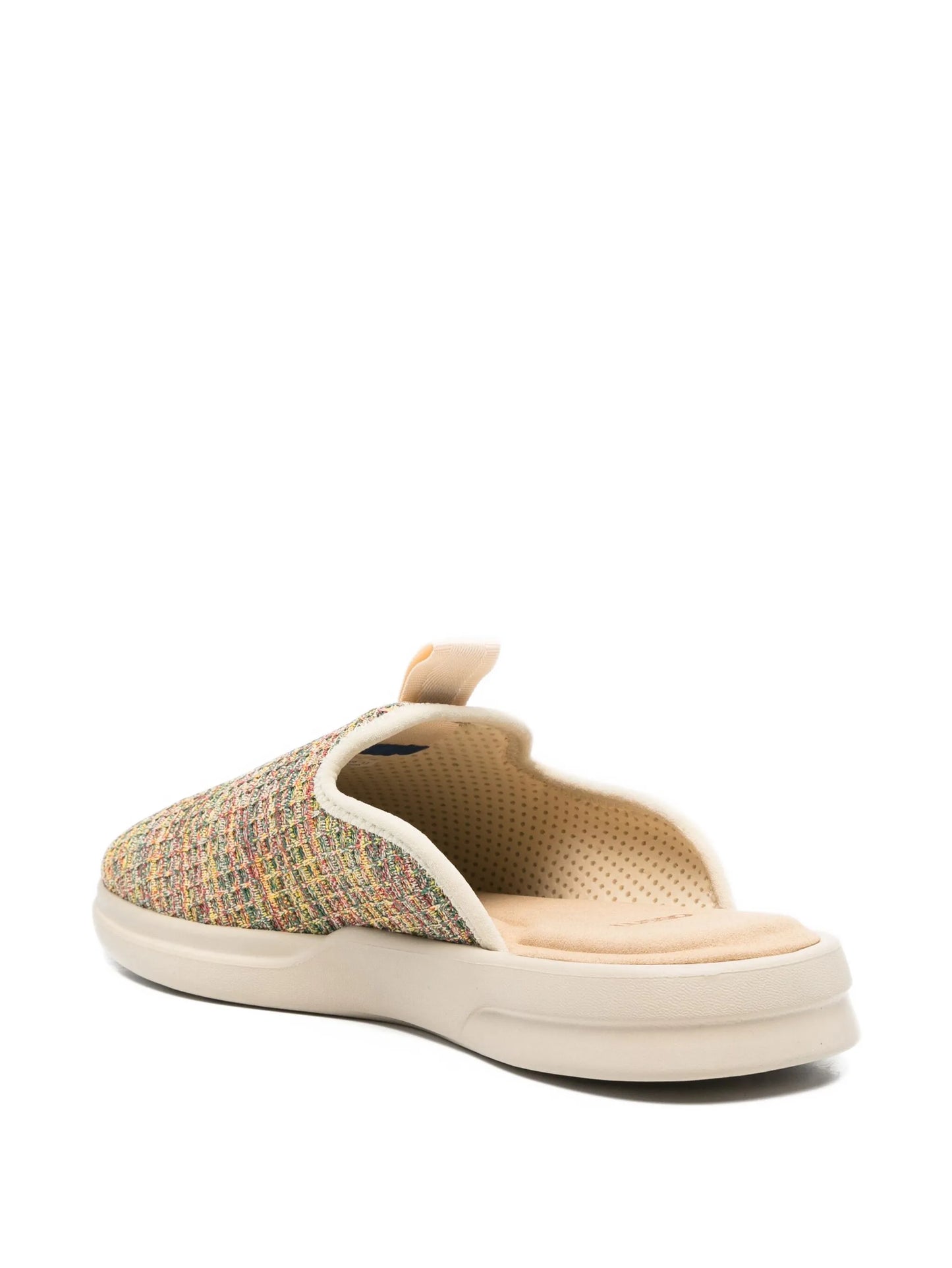 Pelli waffle-knit slippers