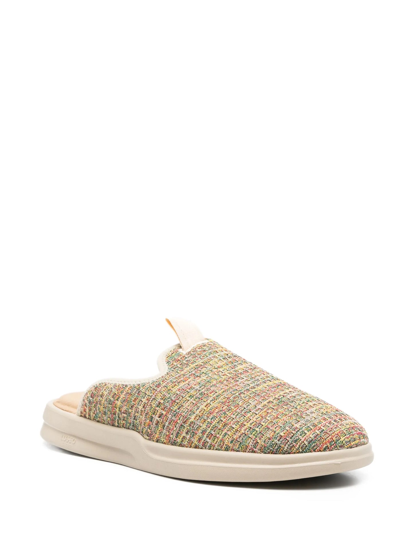 Pelli waffle-knit slippers