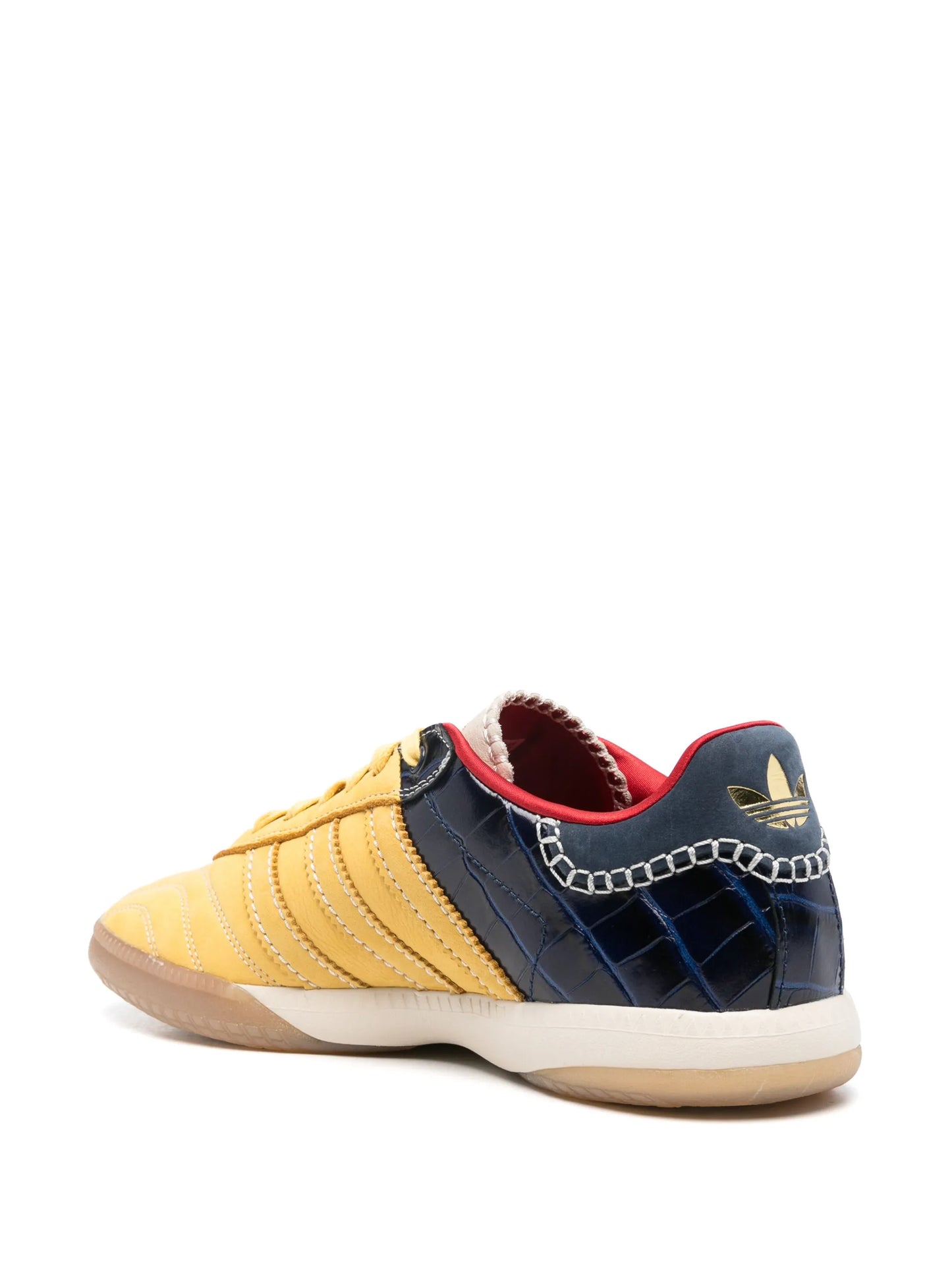 Samba Millenium "Wales Bonner - Fade Gold/Navy Croc" sneakers