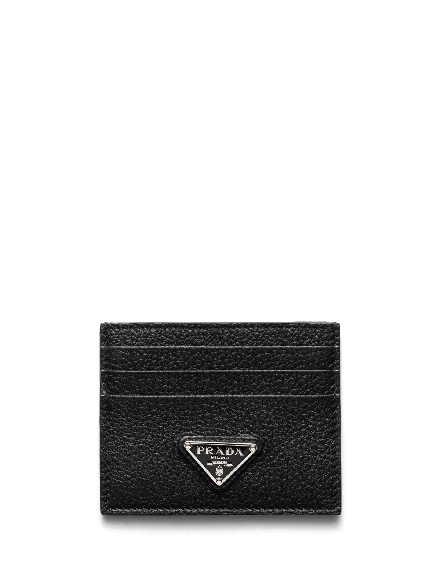 enamel triangle-logo cardholder