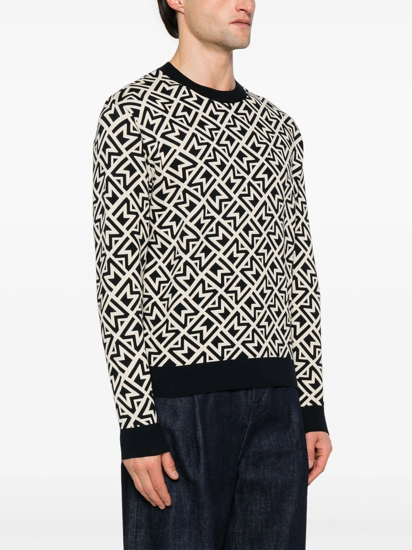 monogram sweater