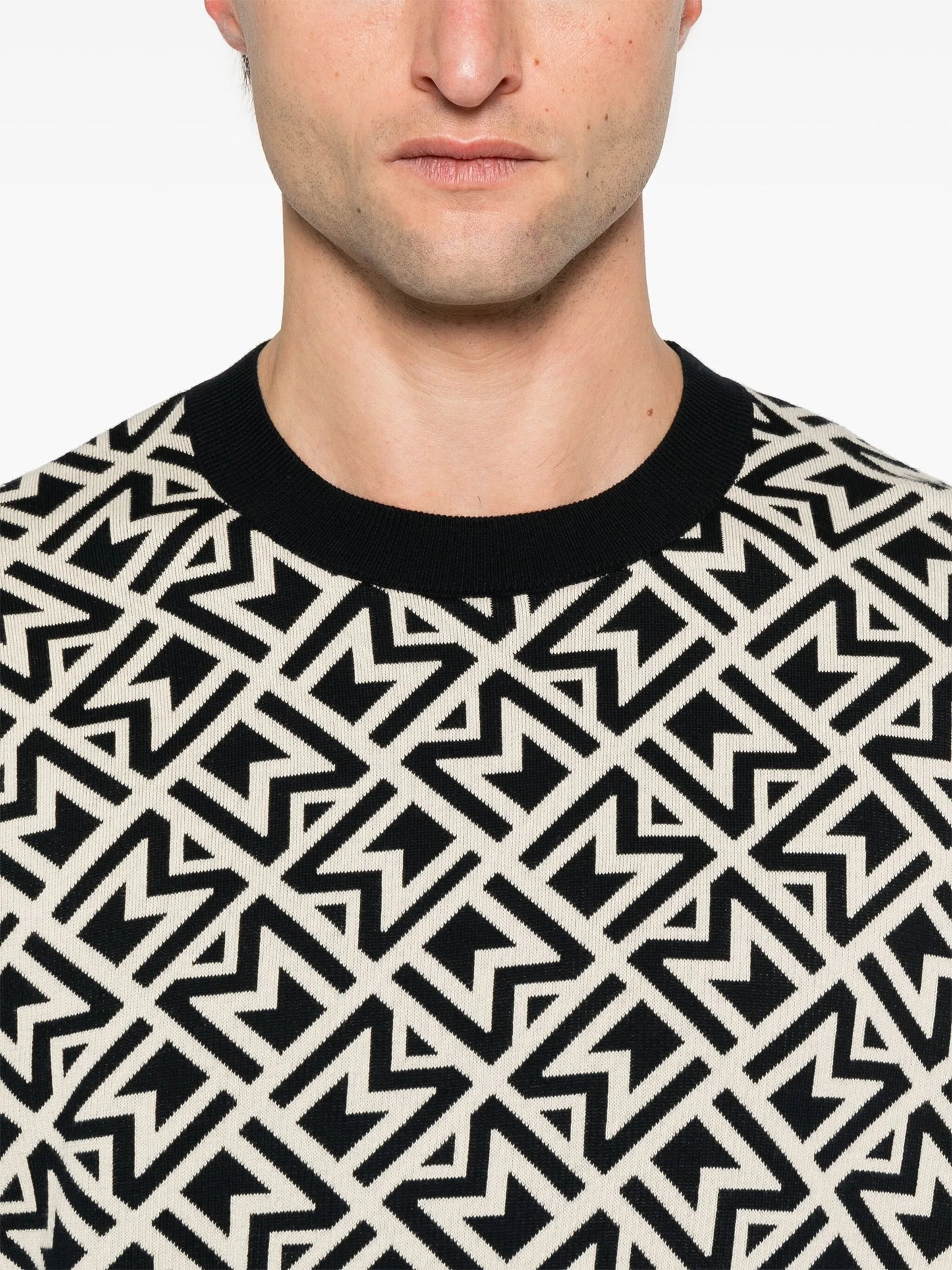 monogram sweater