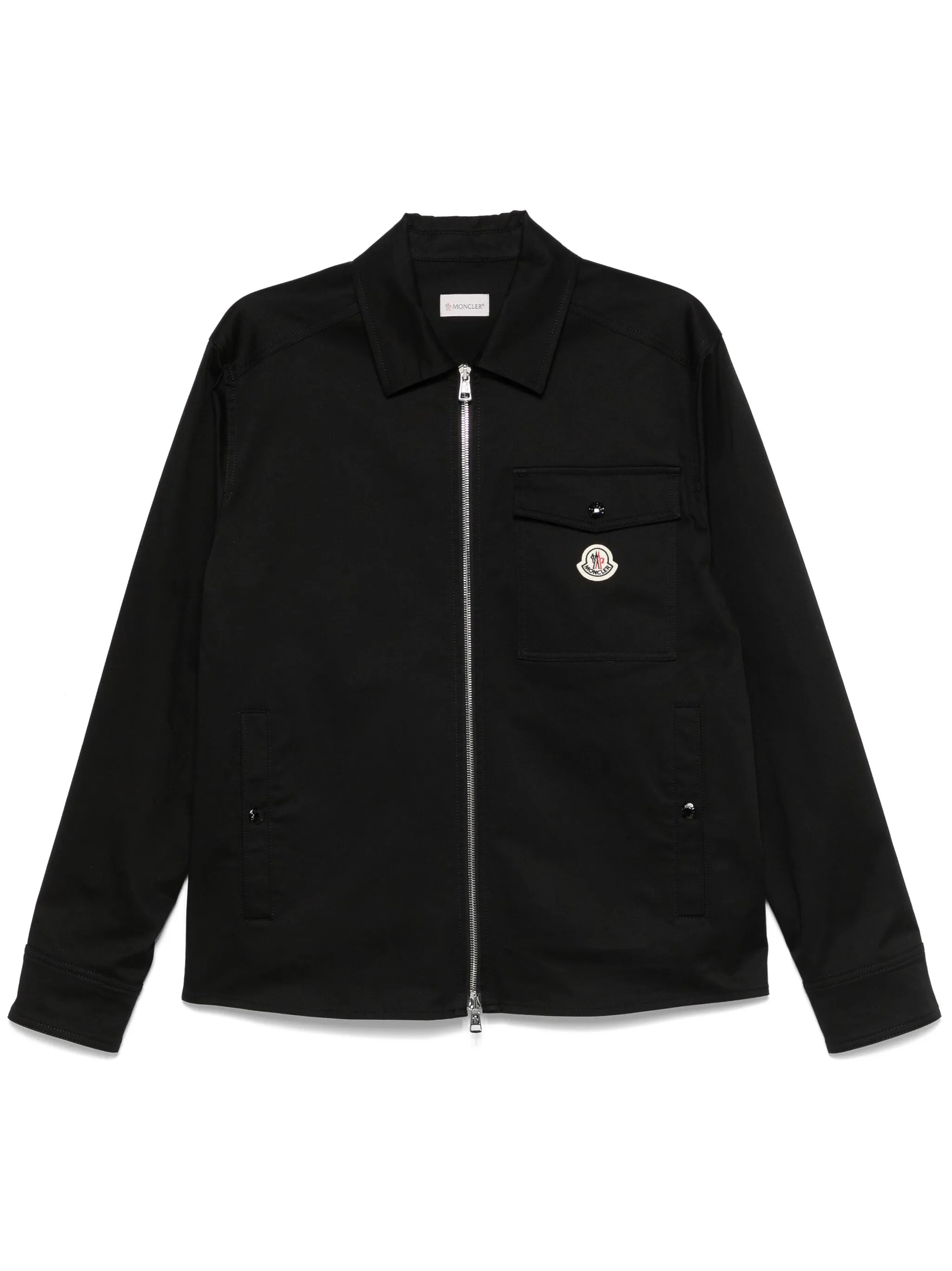 zip-up shirt jacket