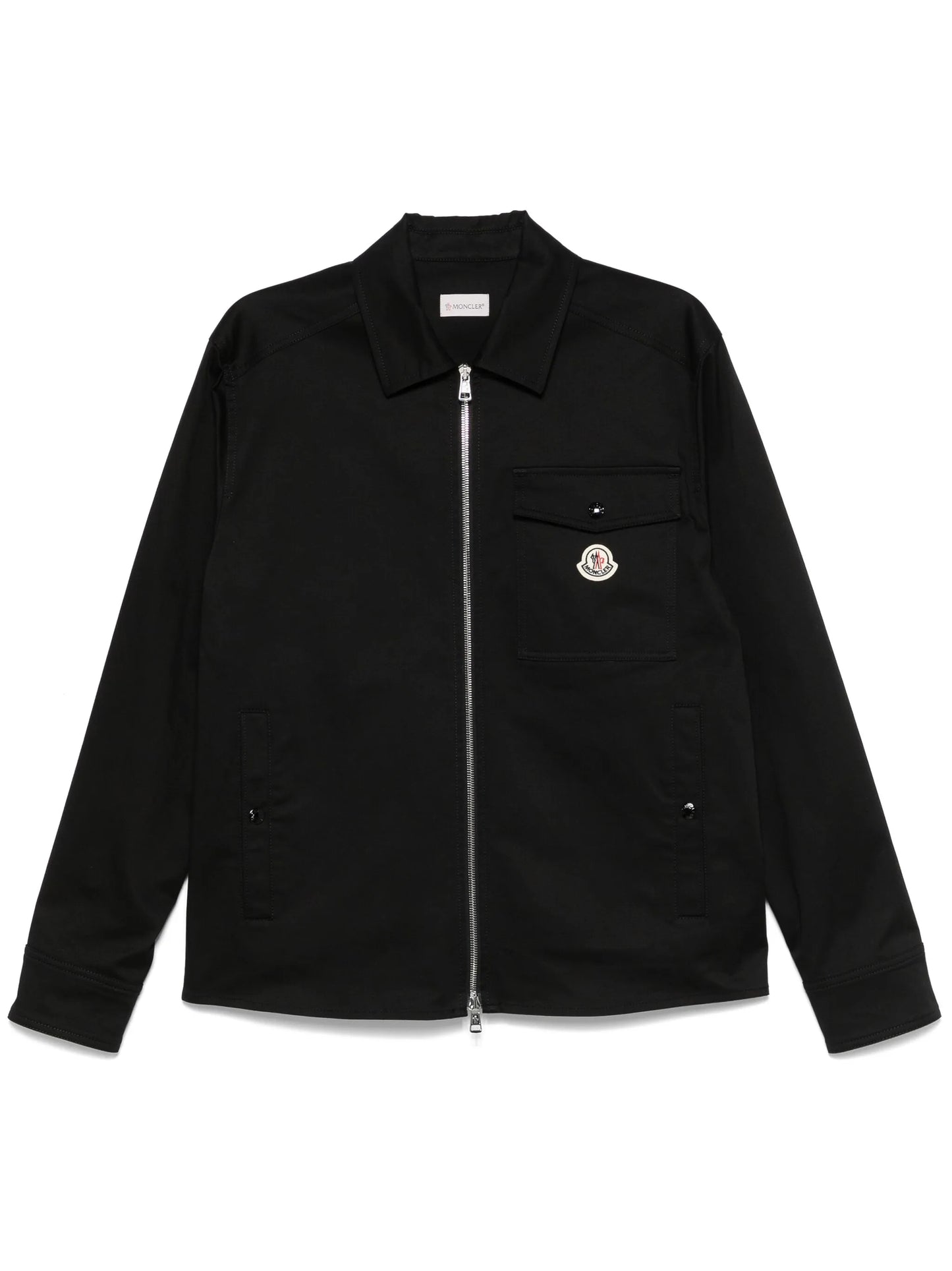 zip-up shirt jacket