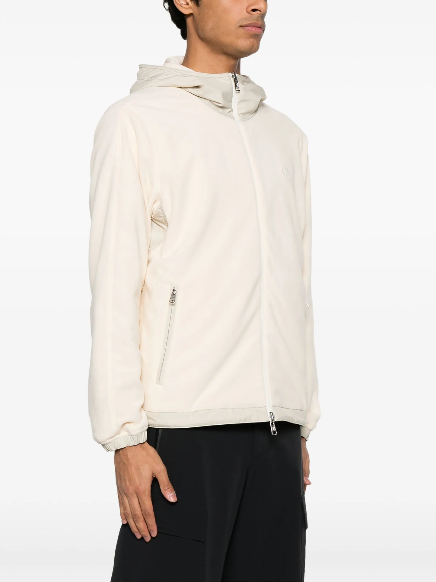 reversible fleece hooded jacket