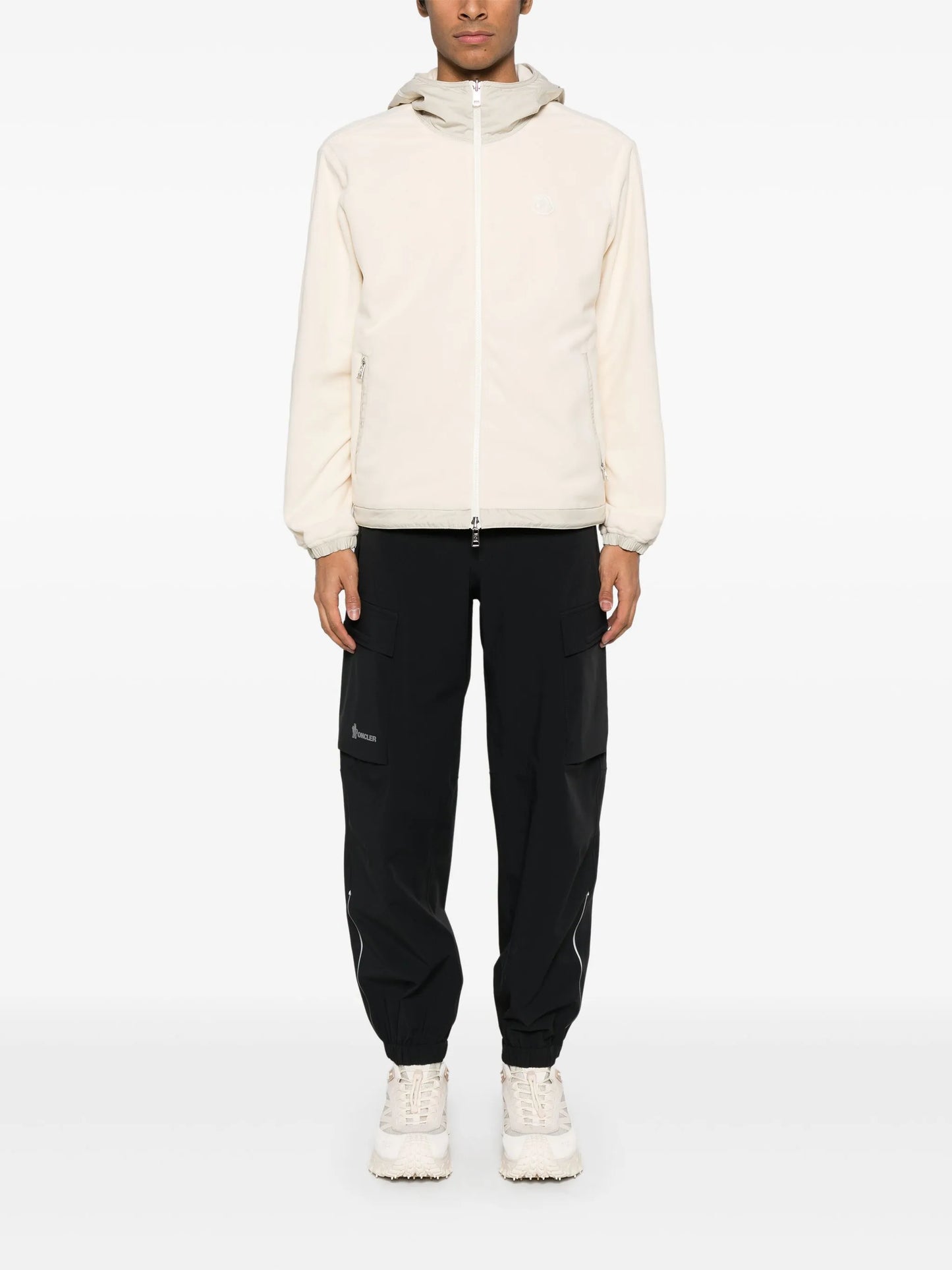 reversible fleece hooded jacket