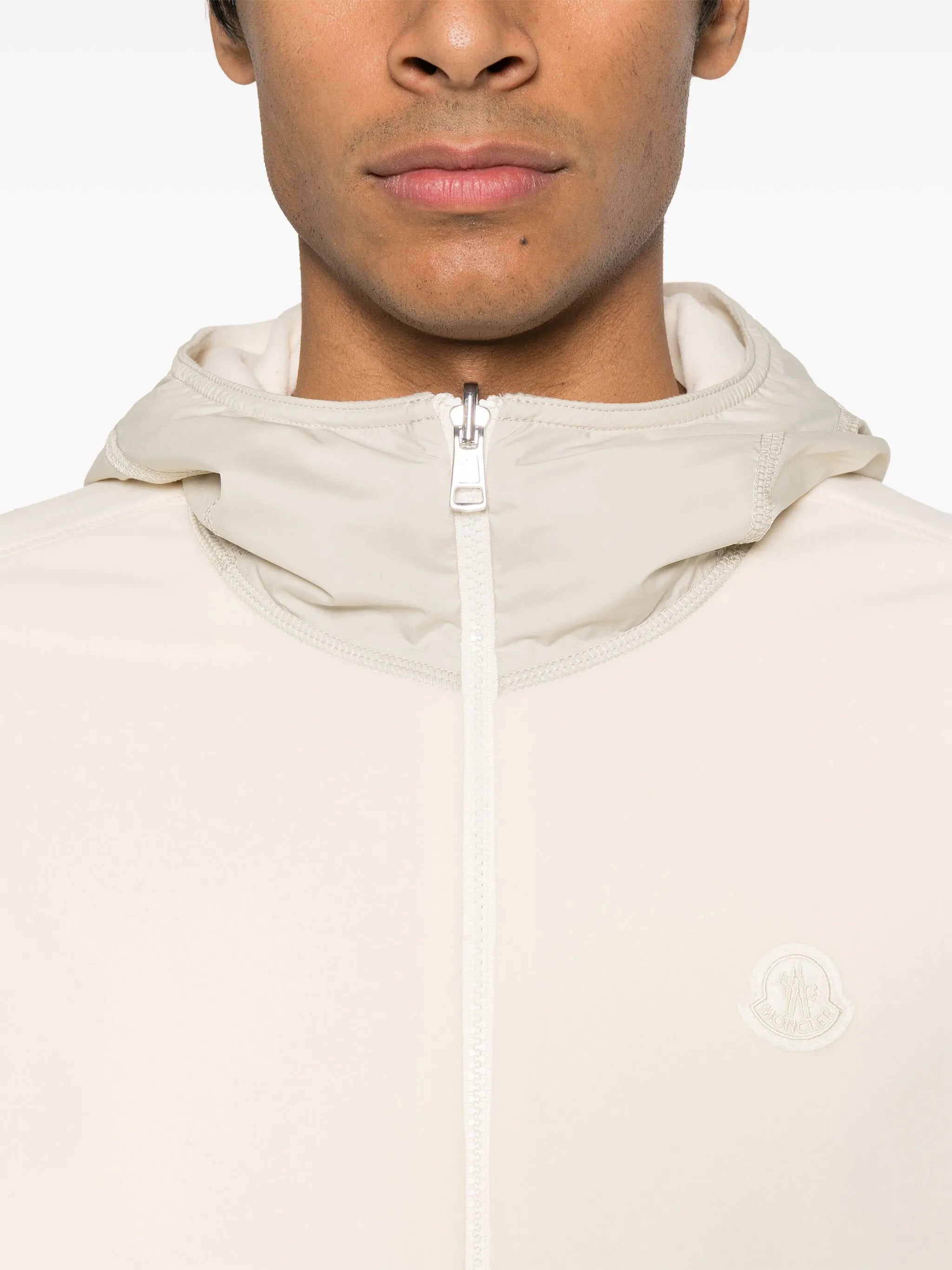 reversible fleece hooded jacket