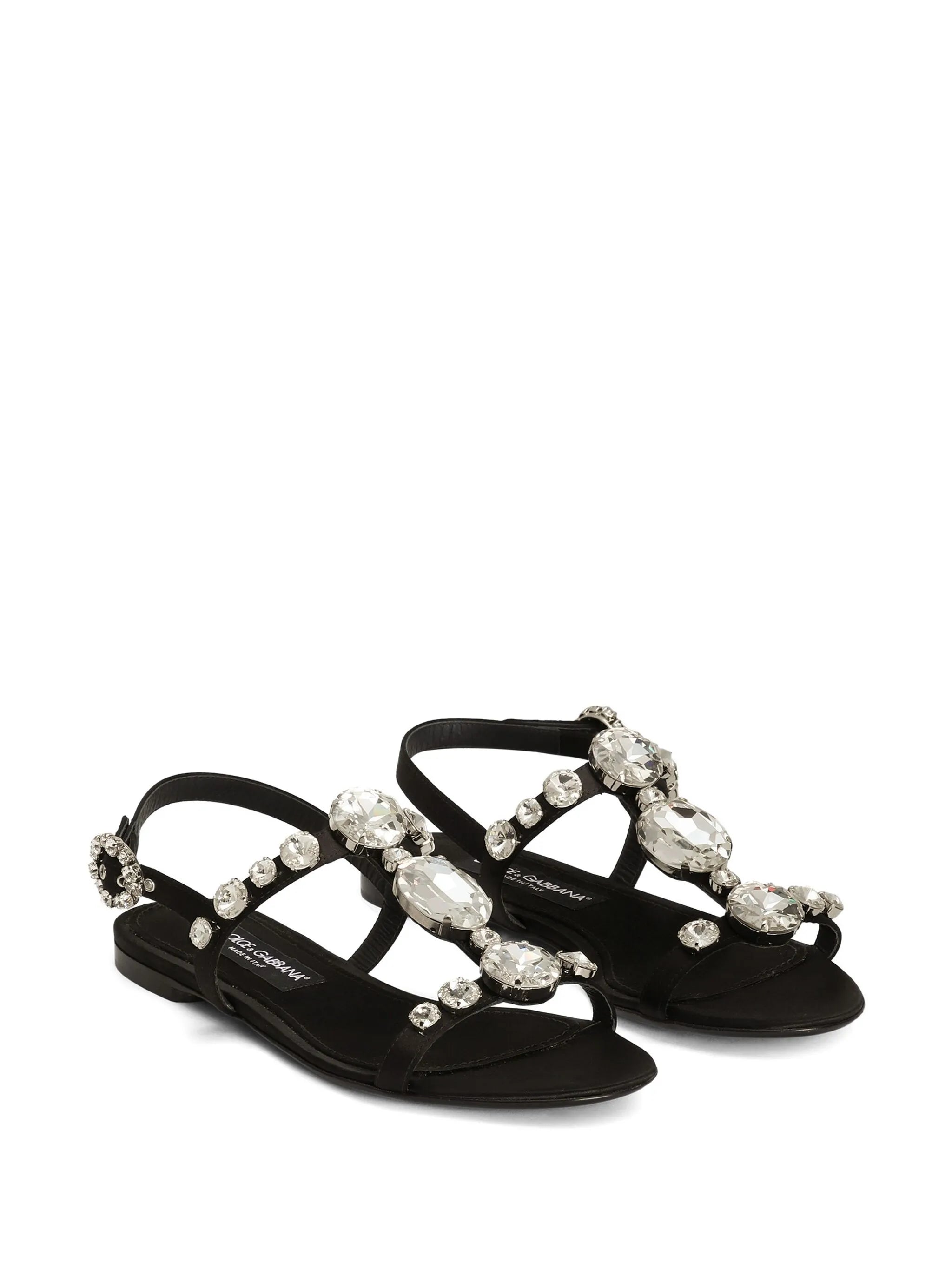 Bianca gemstone-embellished sandals