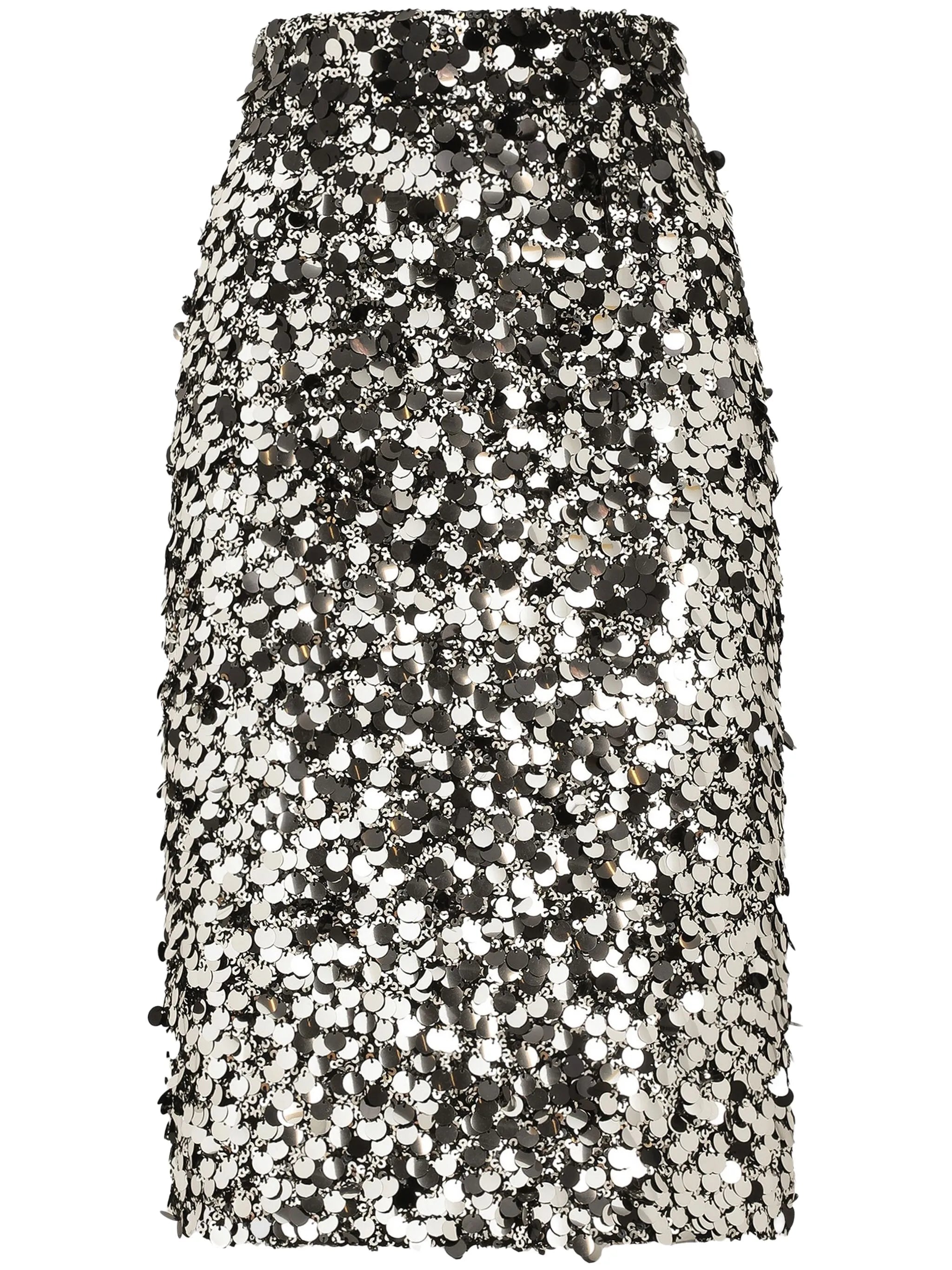 sequinned skirt