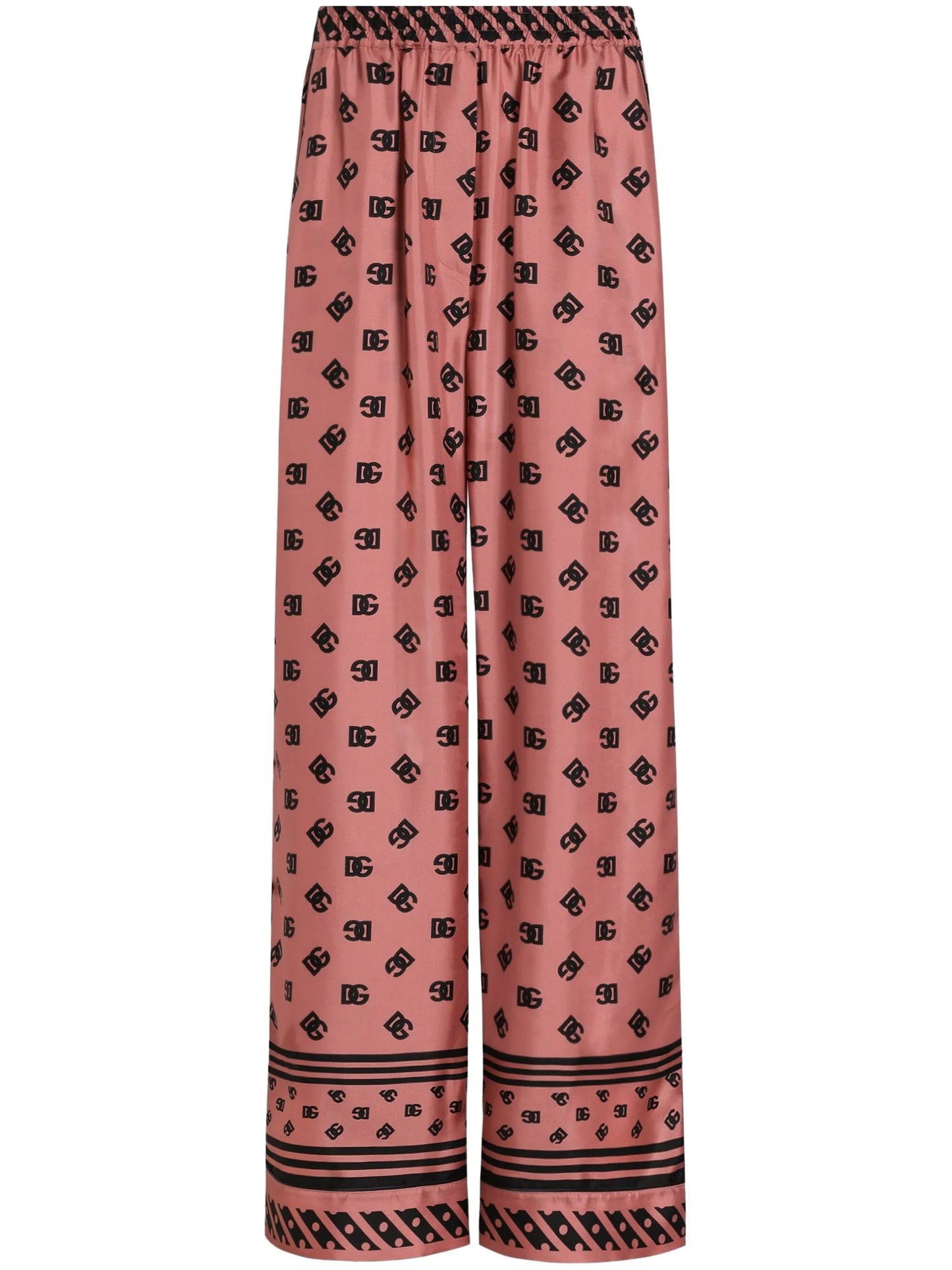 logo-print palazzo pants