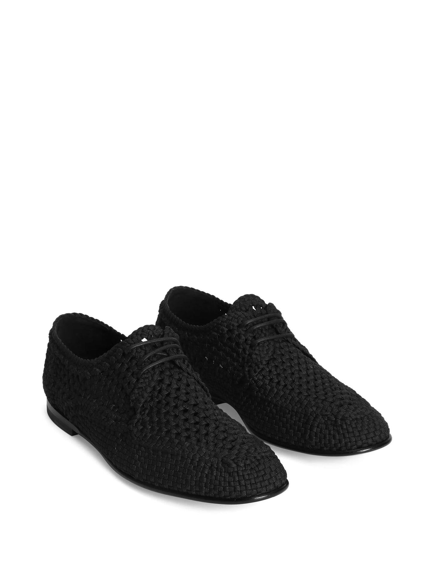 woven Derby shoes