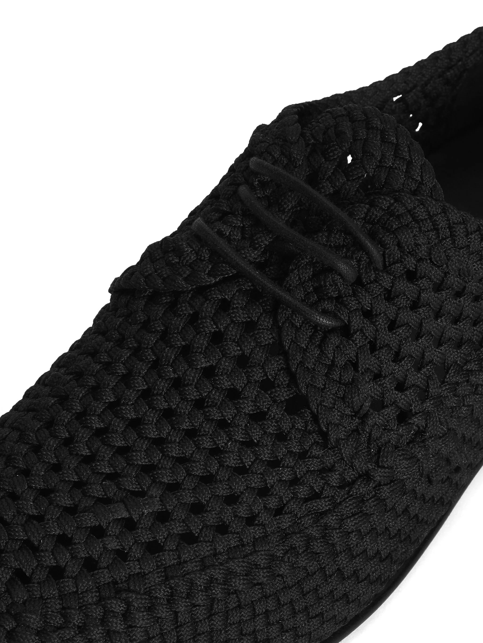 woven Derby shoes
