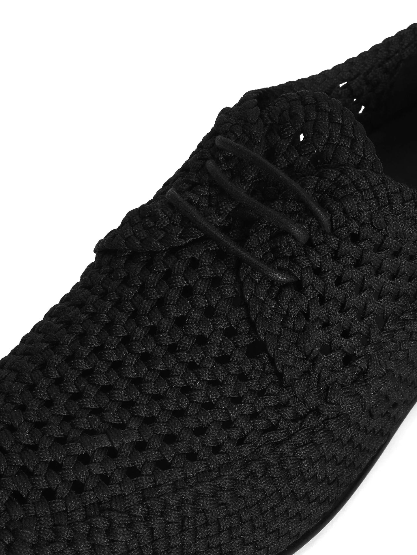 woven Derby shoes
