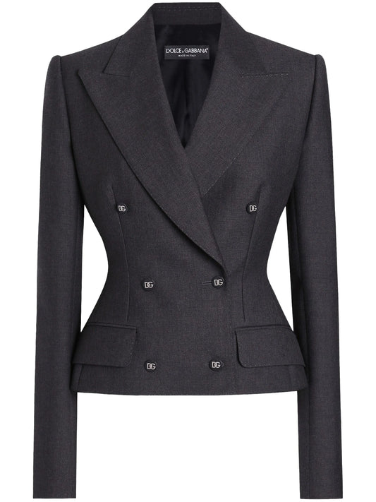 double-breasted blazer