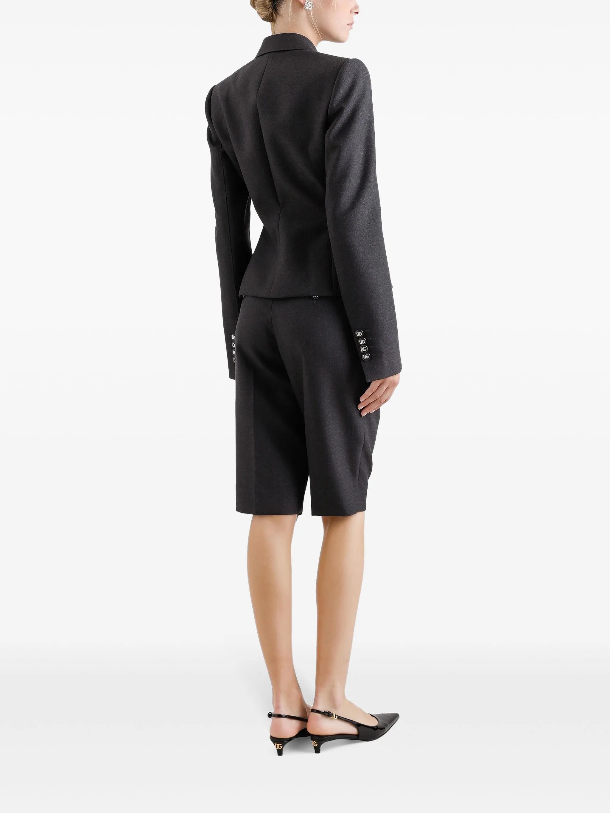 double-breasted blazer