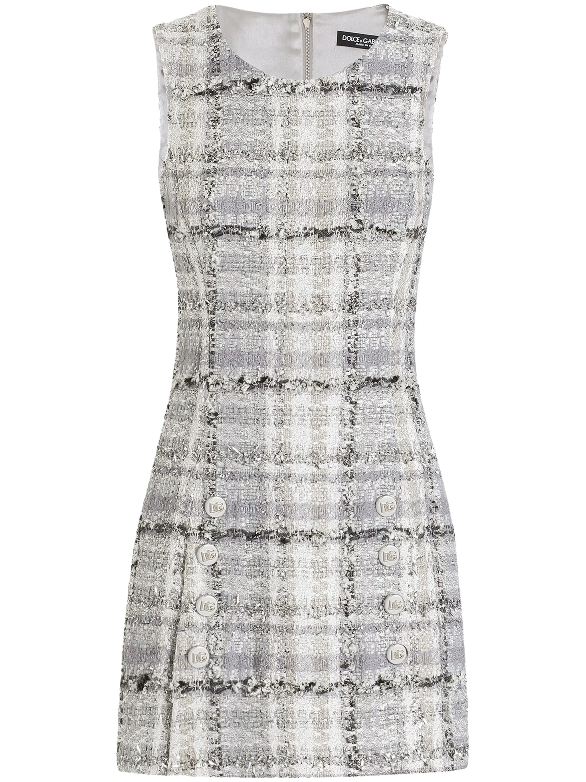 tweed mini dress