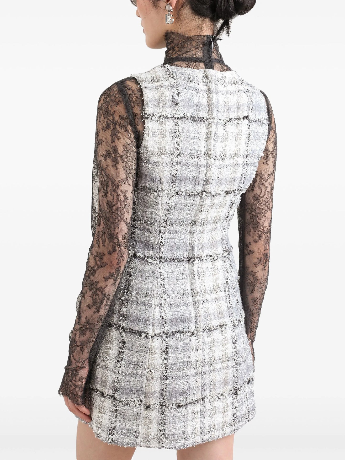 tweed mini dress