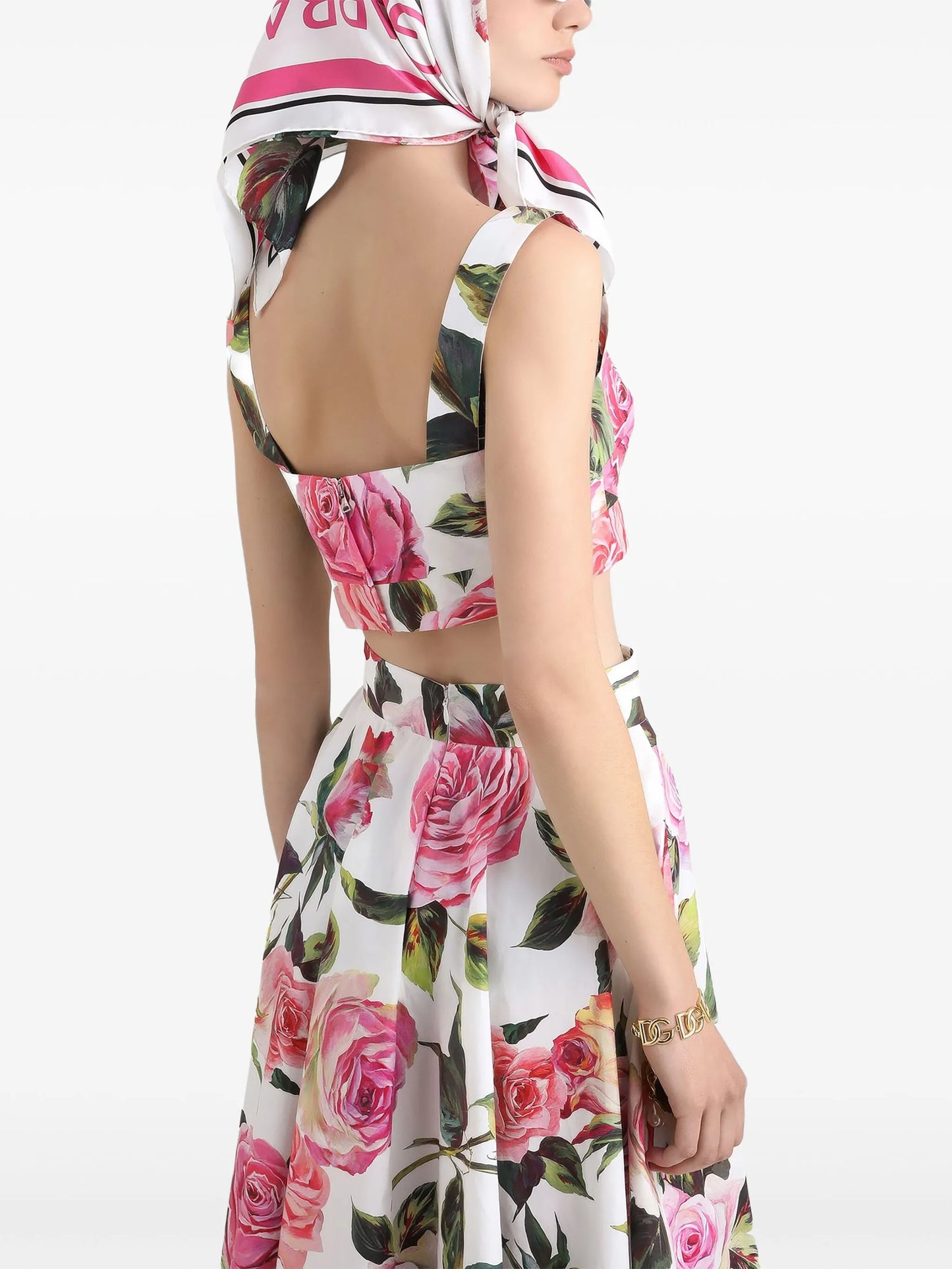Floral crop top