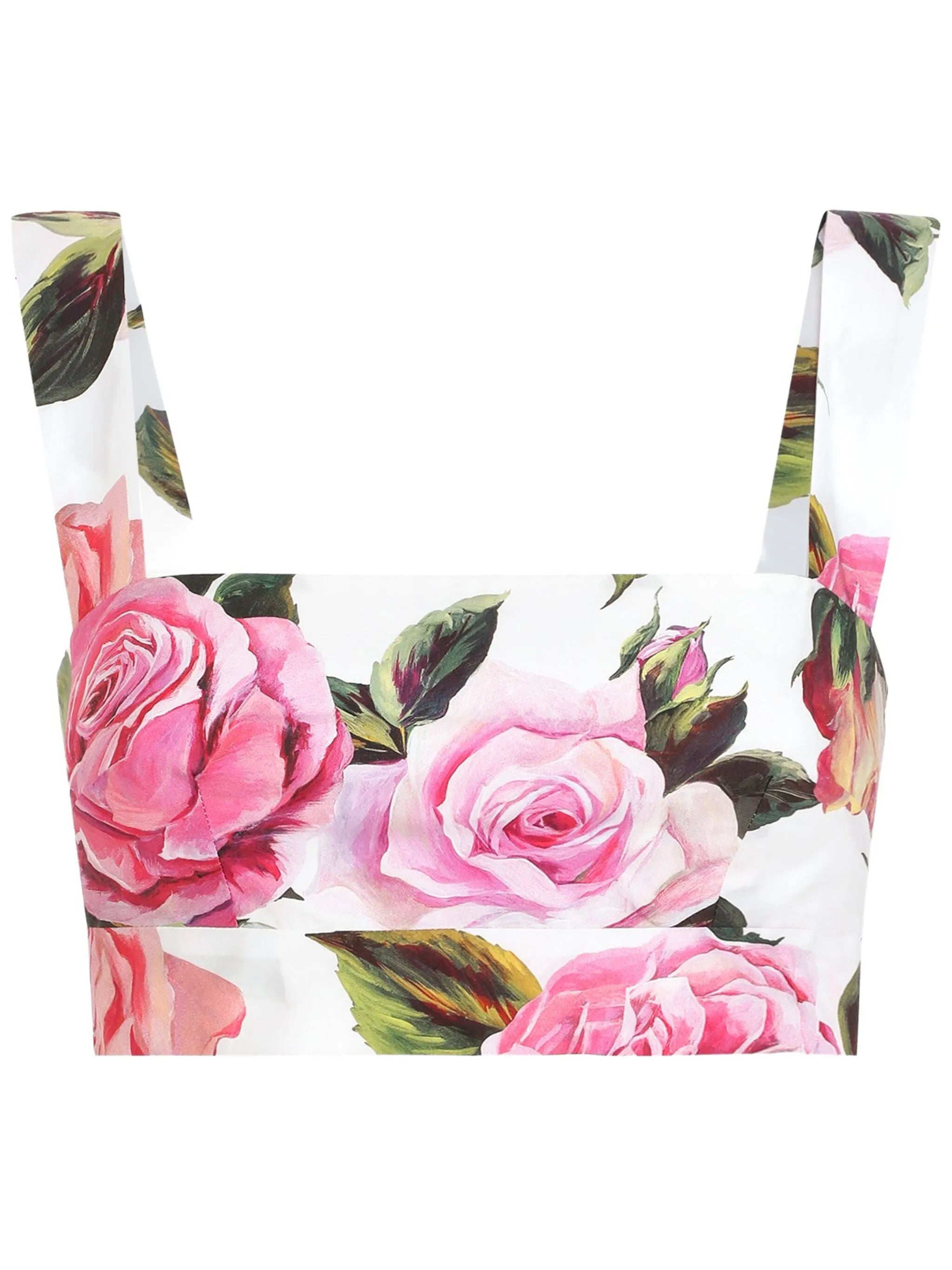 Floral crop top