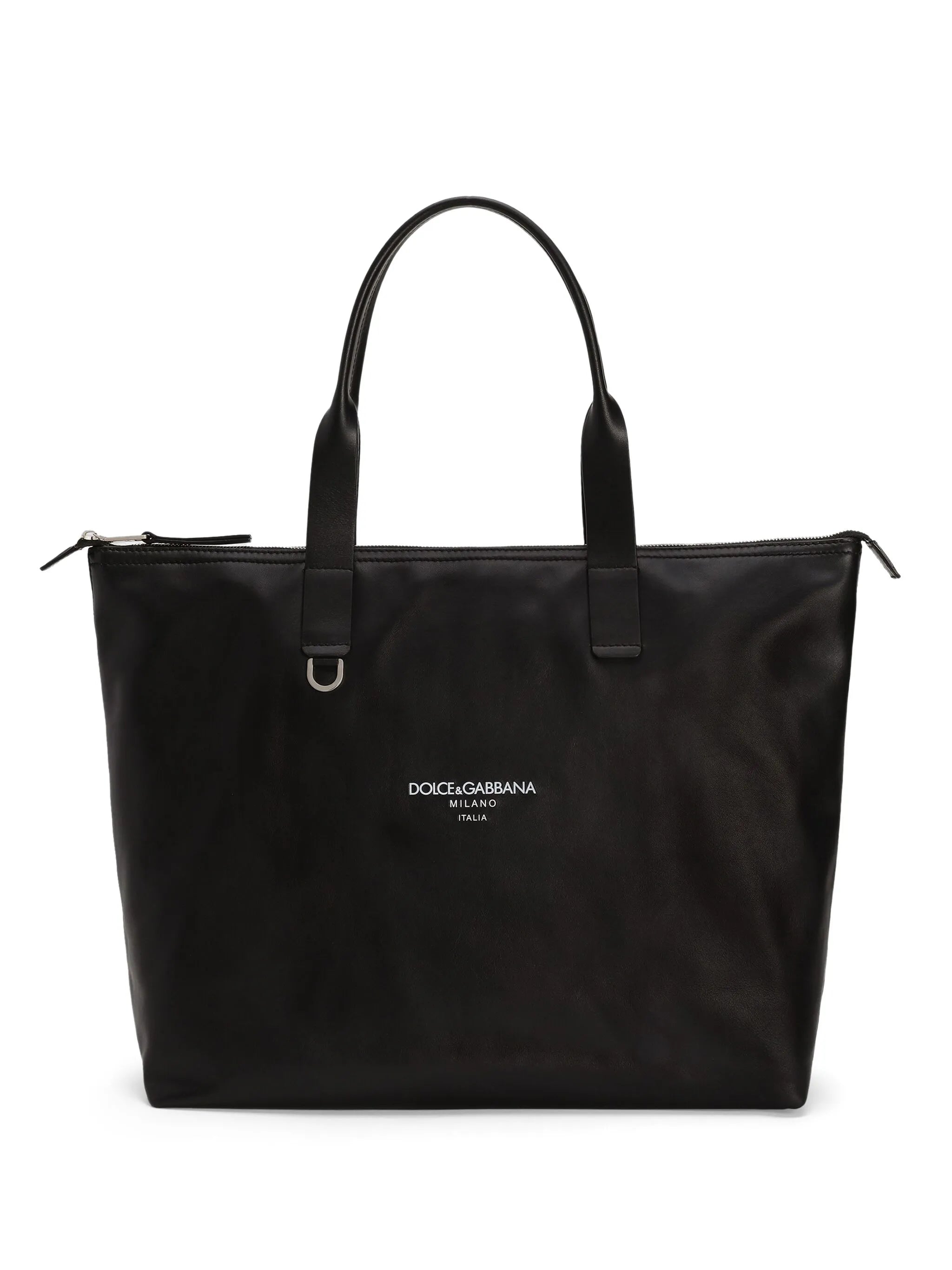 medium logo-print tote bag