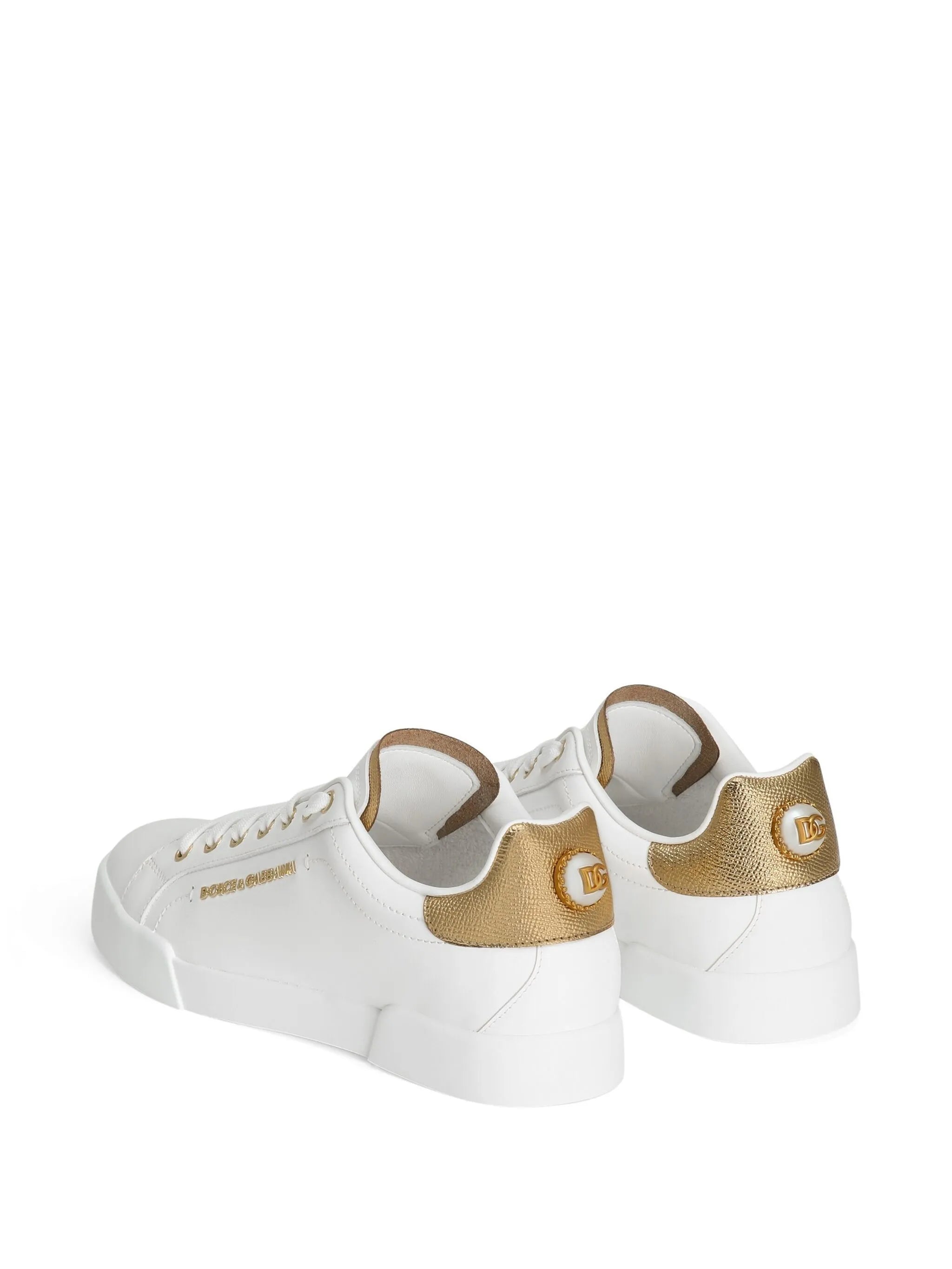 calfskin nappa Portofino sneakers with lettering