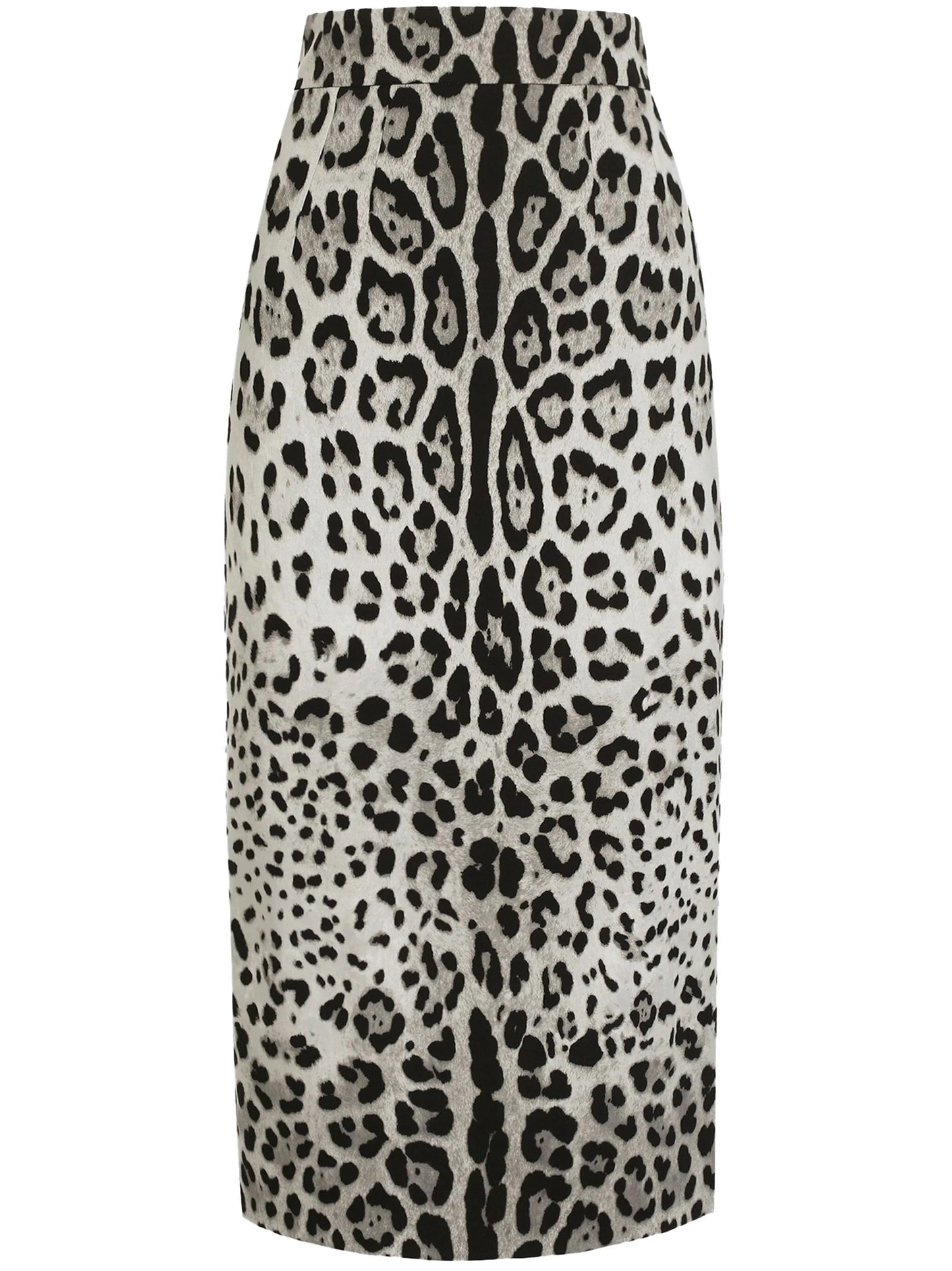 leopard-print skirt