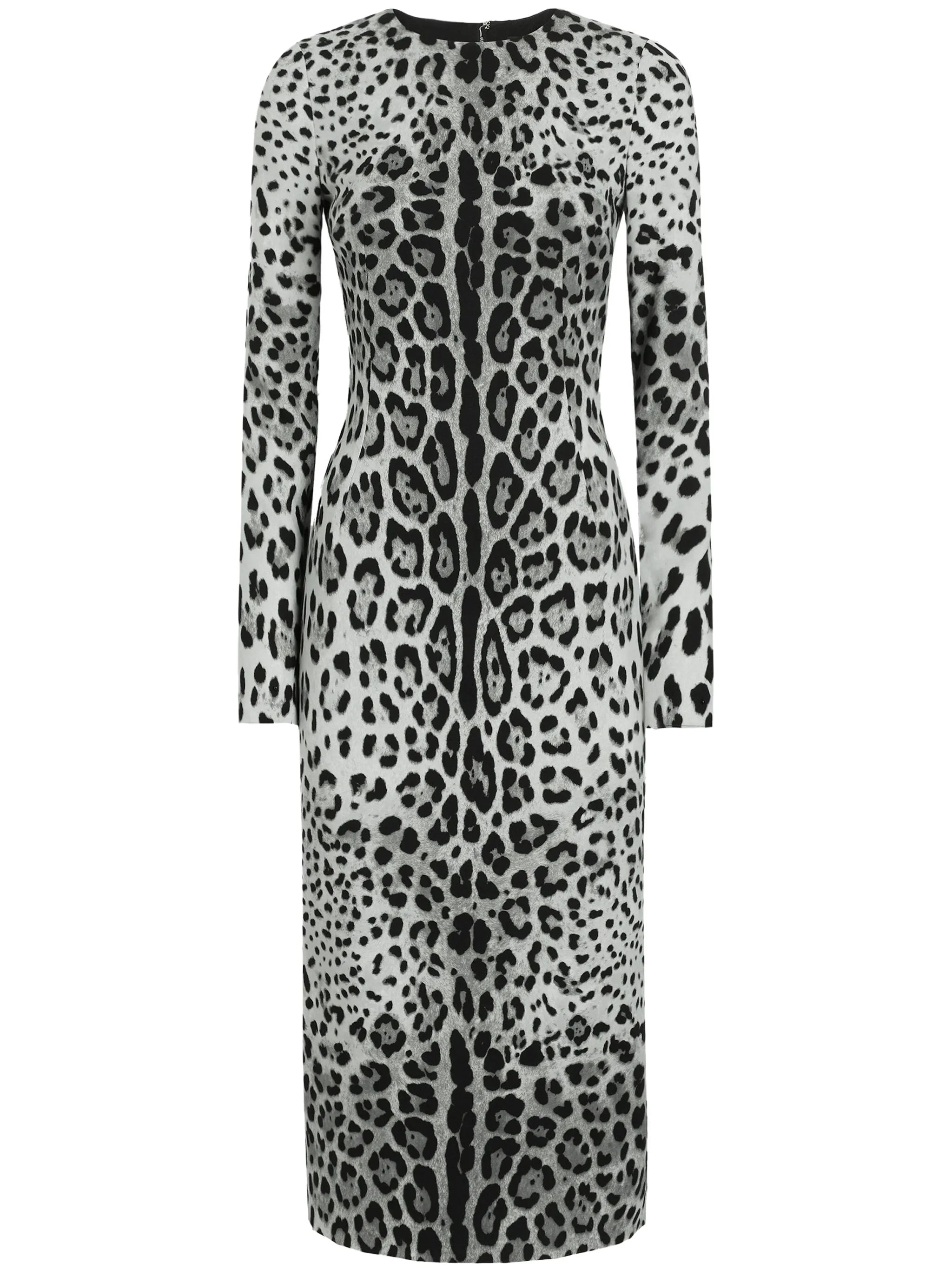 leopard-print dress