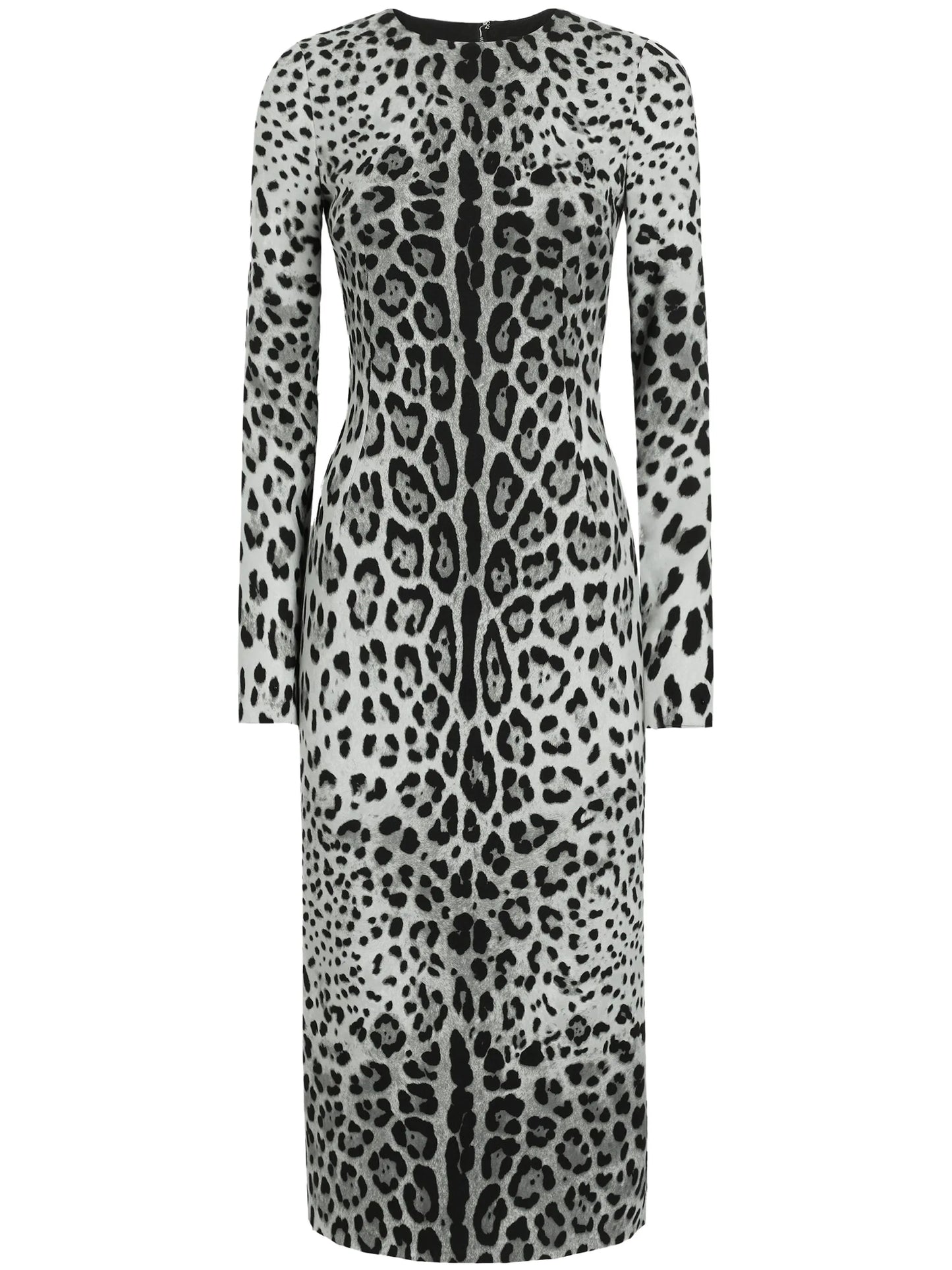 leopard-print dress