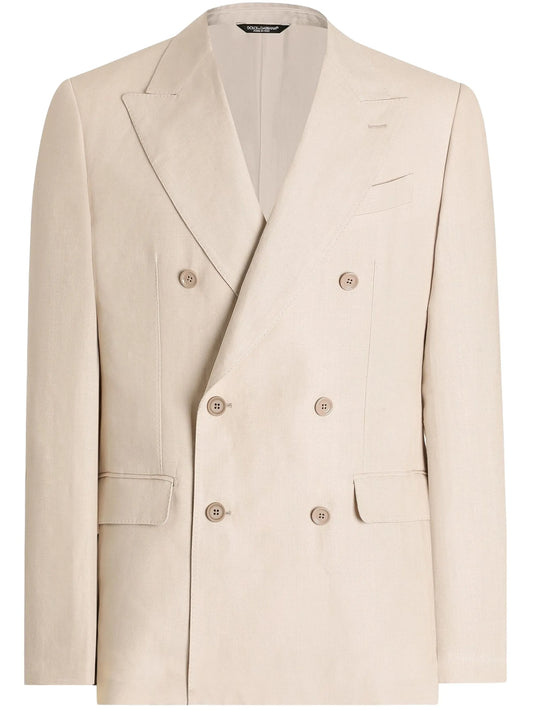 double-breasted blazer
