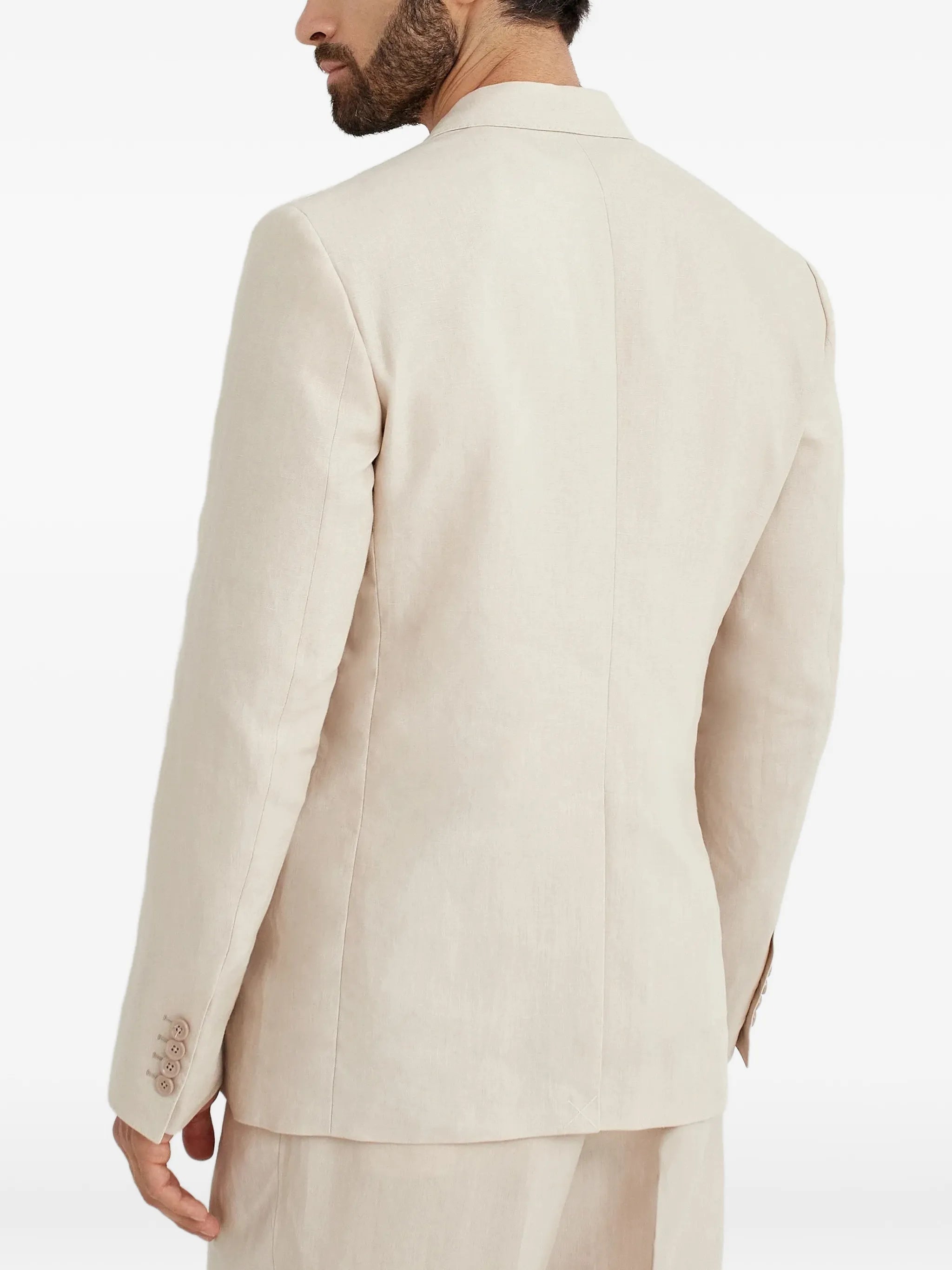 double-breasted blazer